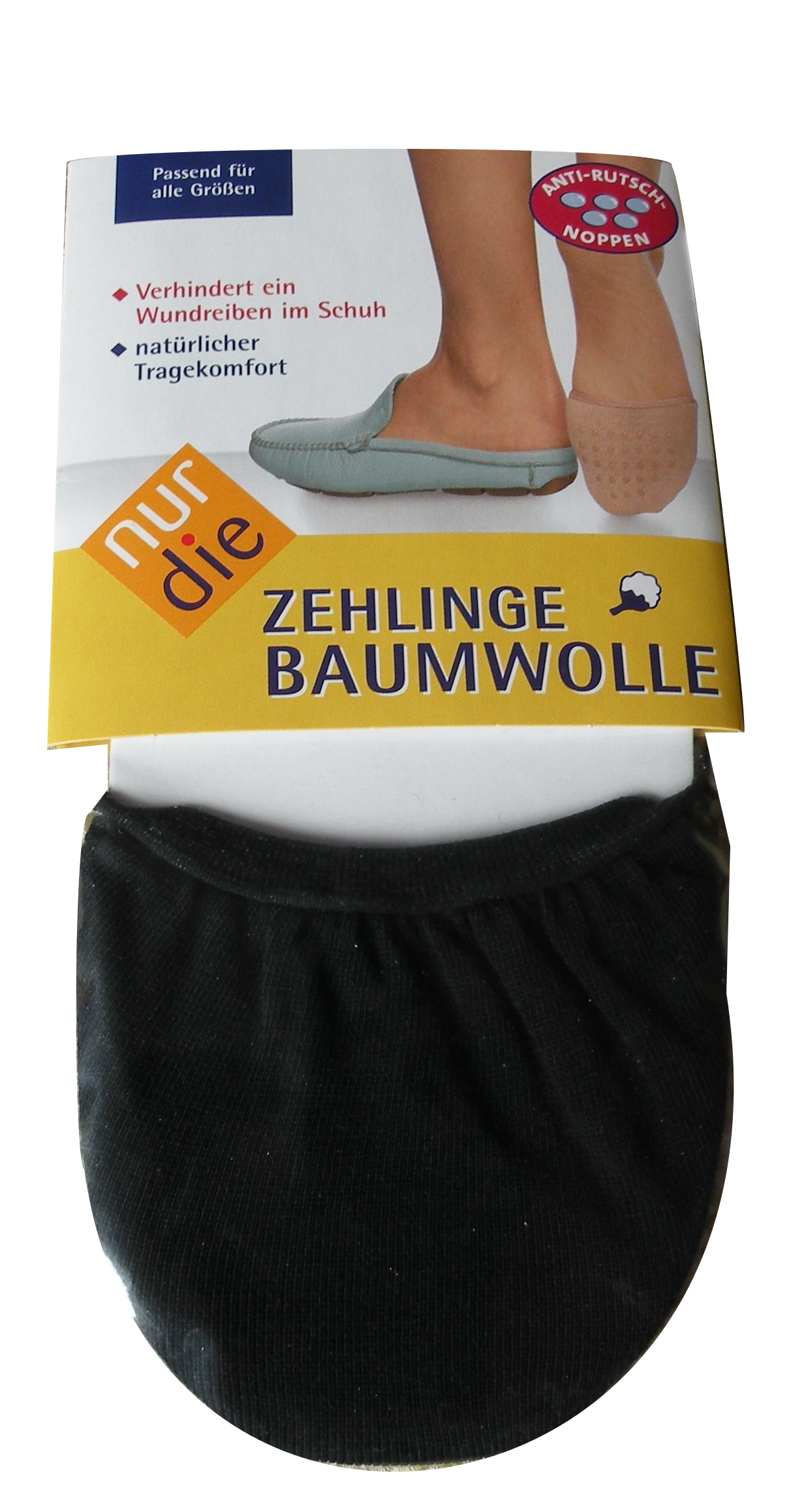 

nur die stopki bez pięty Zehlinge baumwolle z Abs