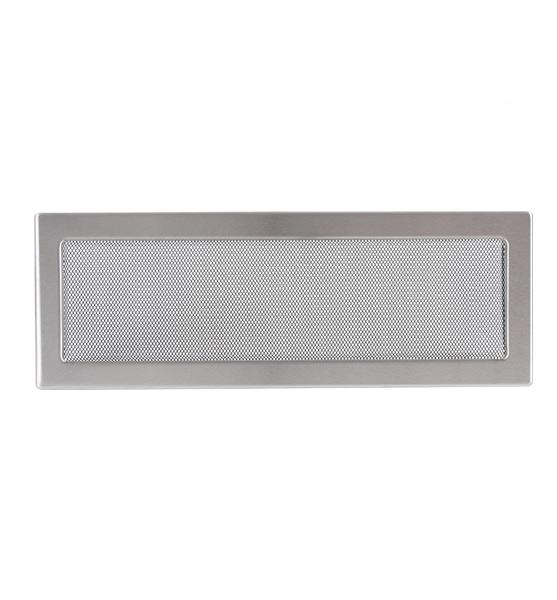 Větrací krbová mřížka 17x49 Cm Broušená