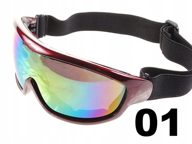 GOGLE SNOWBOARDOWE NARCIARSKIE NA SANKI +ETUI - 01 Kod producenta 0000