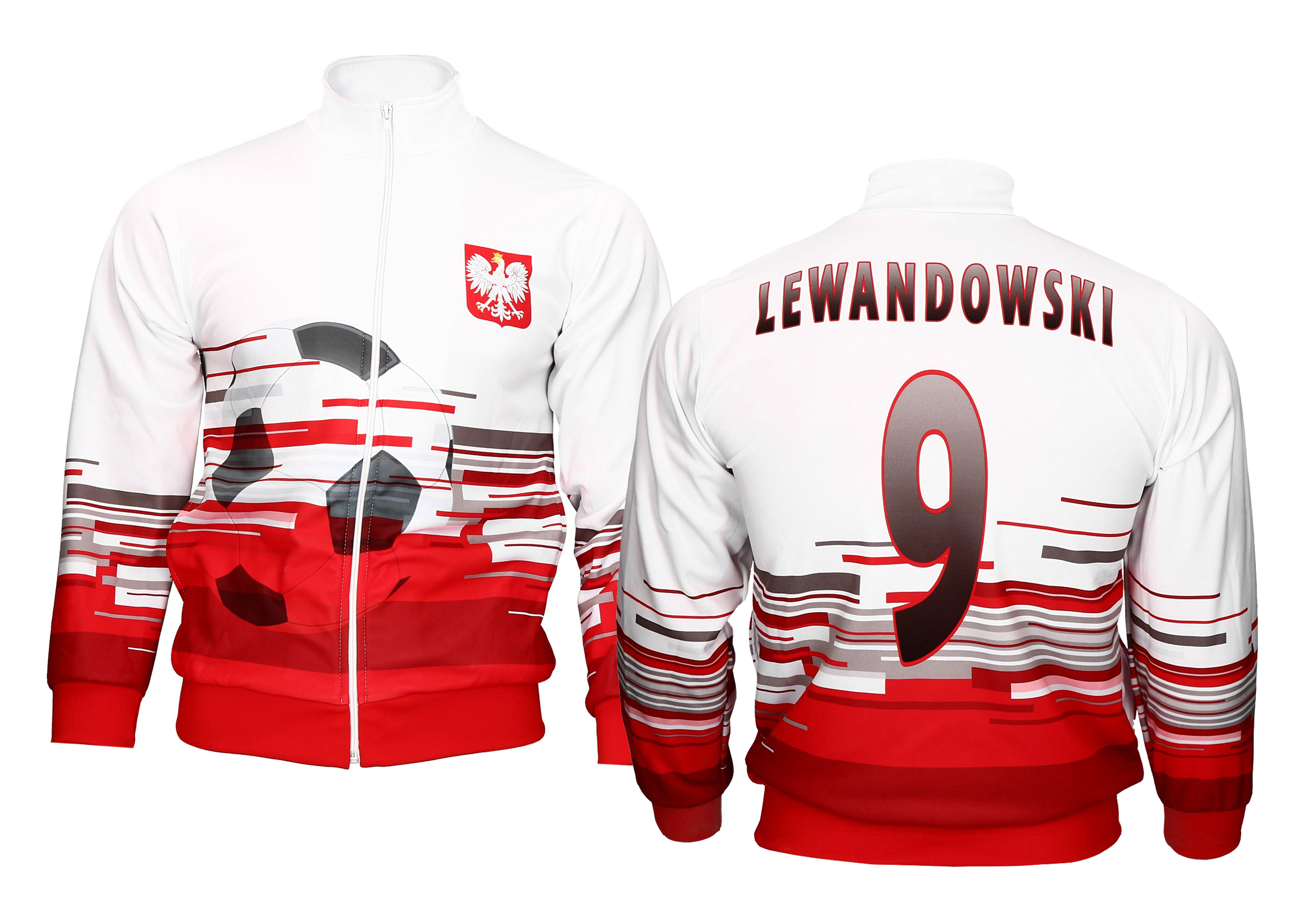 Lewandowski Bluza Dresowa Polska r. S