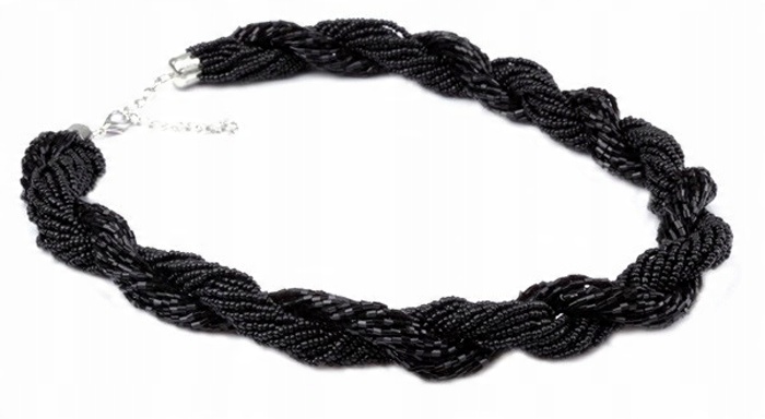 

BG1690 Naszyjnik Choker Kolia Seeds Koraliki 55cm