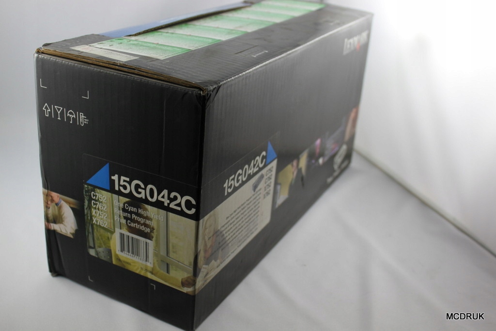Lexmark 15G042C Cyan C752 C762 Originál