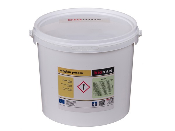 

Węglan Potasu bezwodny czysty potaż 5kg Biomus