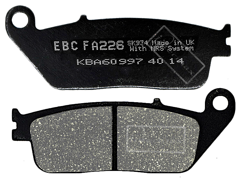 FA226 - Тормозные колодки EBC FA226 HONDA CBR 600 F3 PC31