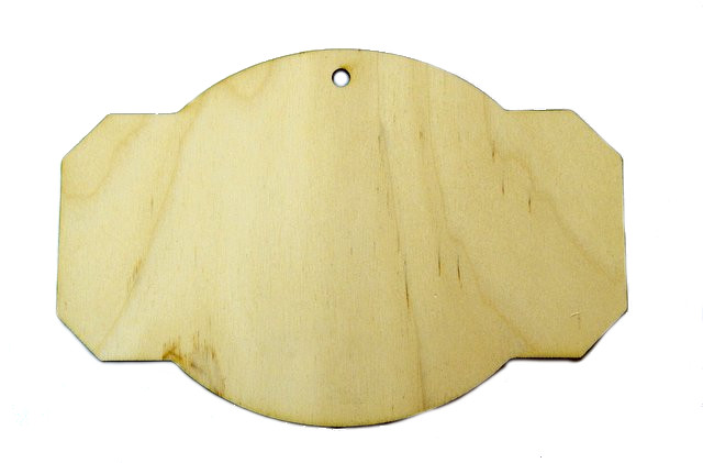 Szyld 3 deska drewno sklejka decoupage Eko 10cm