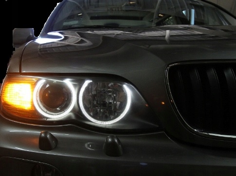 4x Ringi CCFL ANGEL EYES BMW E36 E38 E39 E46 E87 Номер каталозі запчастини hlt0088280ccfl foto 2