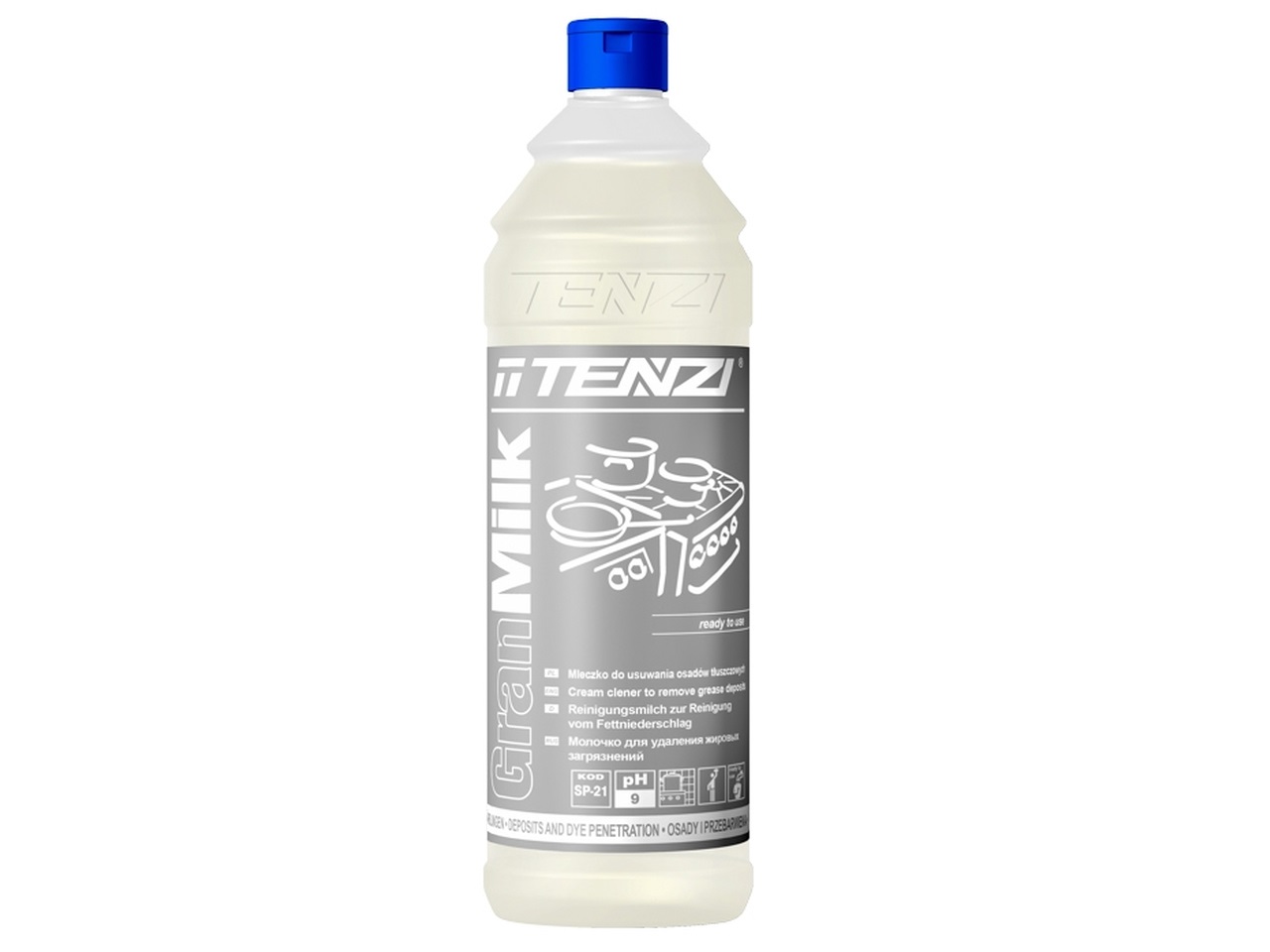 UNIWERSALNE MLECZKO CZYSZCZĄCE SKUTECZNE 1L TENZI
