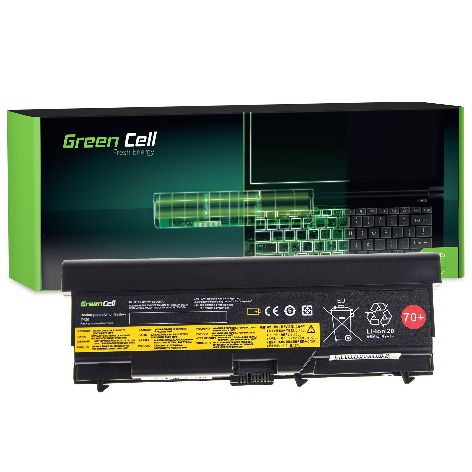 

Bateria 45N1011 do Lenovo ThinkPad L430 W530 T430i