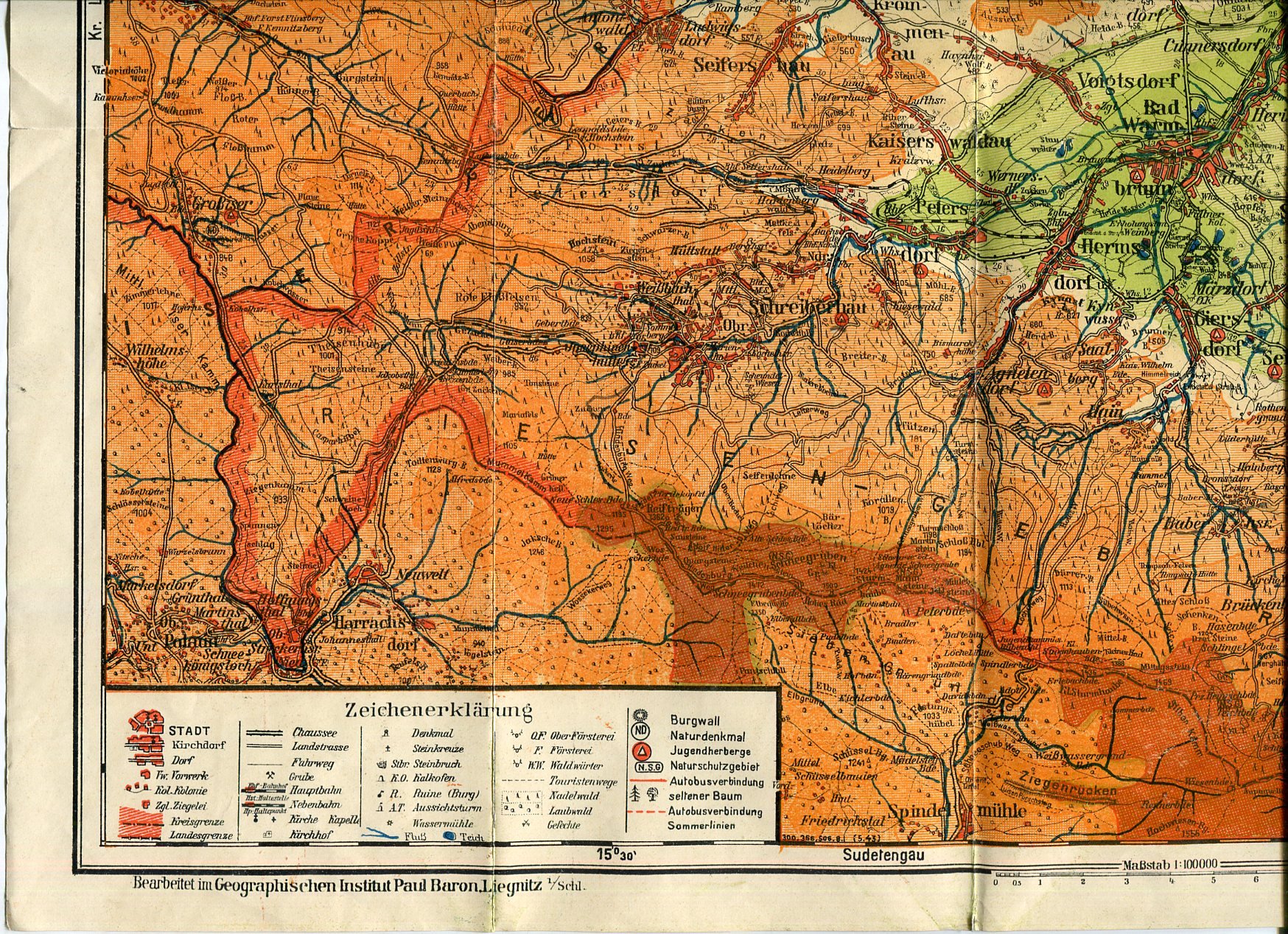 Kreis HIRSCHBERG : powiat JELENIA GÓRA :: mapa - 7085271273 - oficjalne