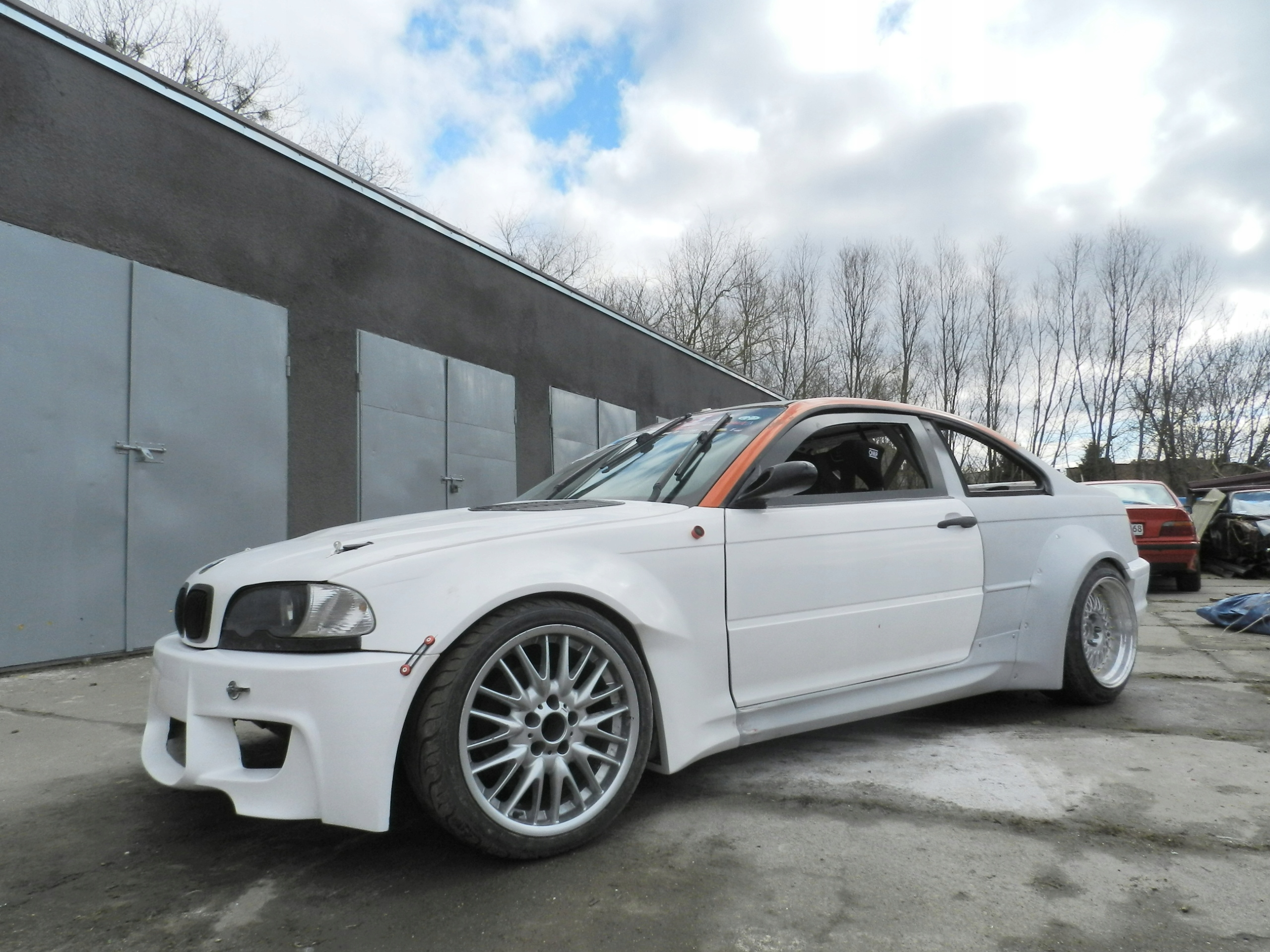 BMW E46 M3 COUPE body kit, drift wide body 7643548675 oficjalne archiwum allegro