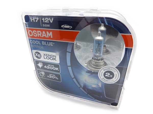 Żarówki OSRAM H7 COOL BLUE INTENSE DUO 2x