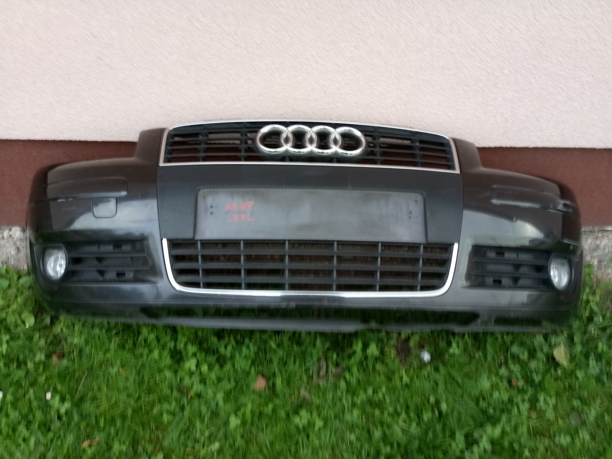 AUDI A3 8P ZDERZAK PRZÓD PRZED LIFT LŻ7L KPL - 7163477462 - oficjalne