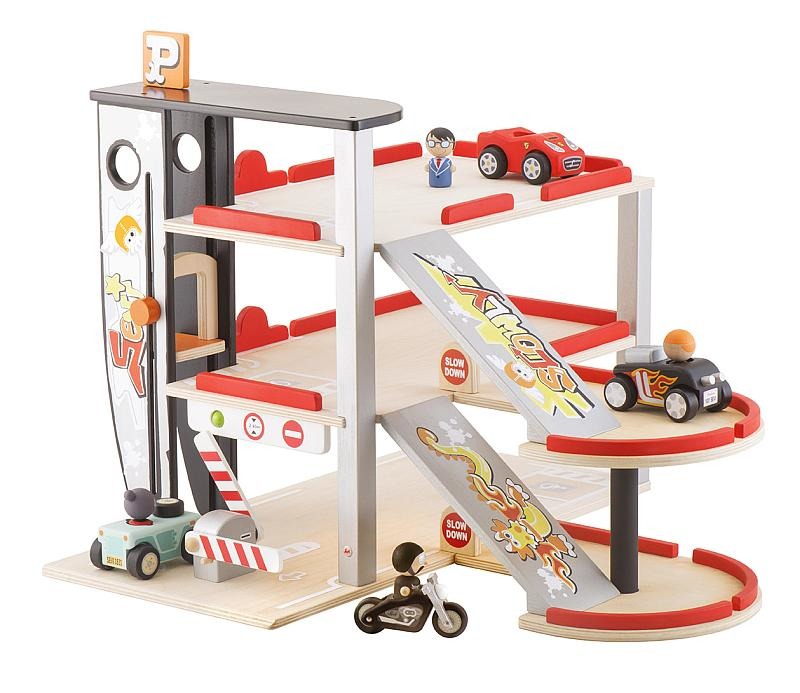 Drewniany Tor Garaż Z Windą Parking Autka Zabawki 7465490554 Drewniany Tor Garaż Z Windą Parking Autka Zabawki 7465490554