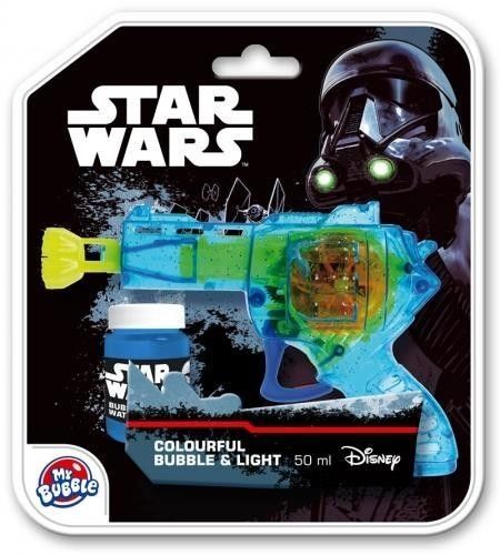 Bańki Mydlane 50ml Star Wars Pistolet Zabawka Ok 7381434502 Bańki Mydlane 50ml Star Wars Pistolet Zabawka Ok 7381434502