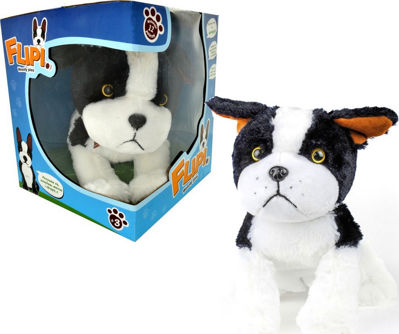 Piesek Interaktywny Flipi Szczeka Podaje łapę 7358216259 Piesek Interaktywny Flipi Szczeka Podaje łapę 7358216259