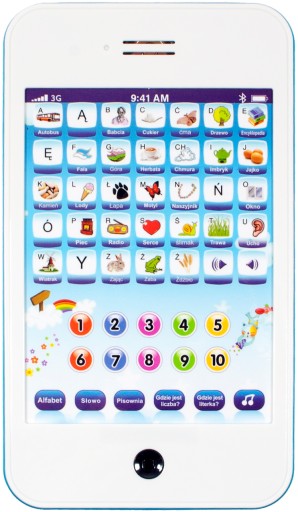 Tablet Edukacyjny Mini Komputer Mowi Po Polsku P ń 7055275225