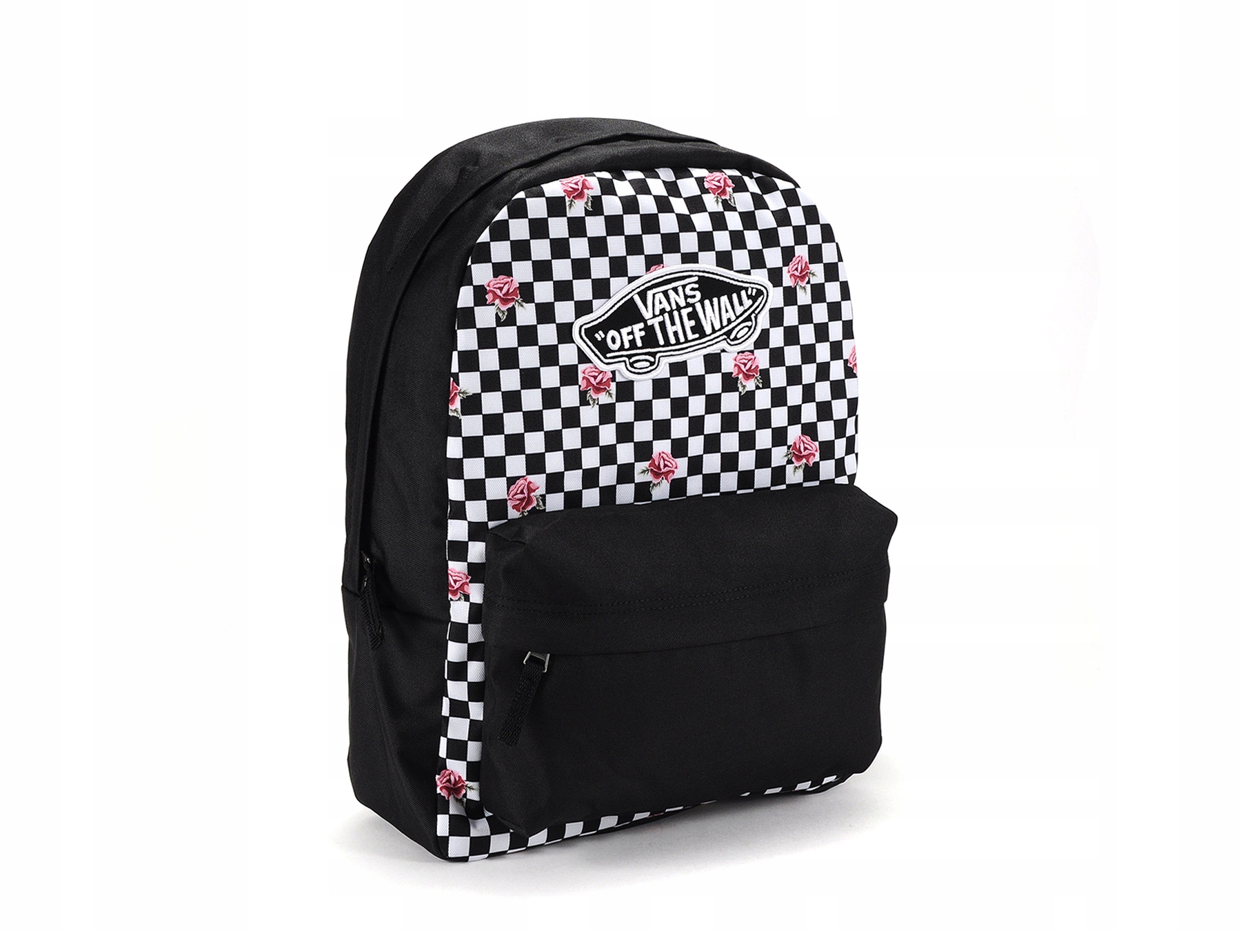 Checkered Vans Backpack With Roses IUCN Water