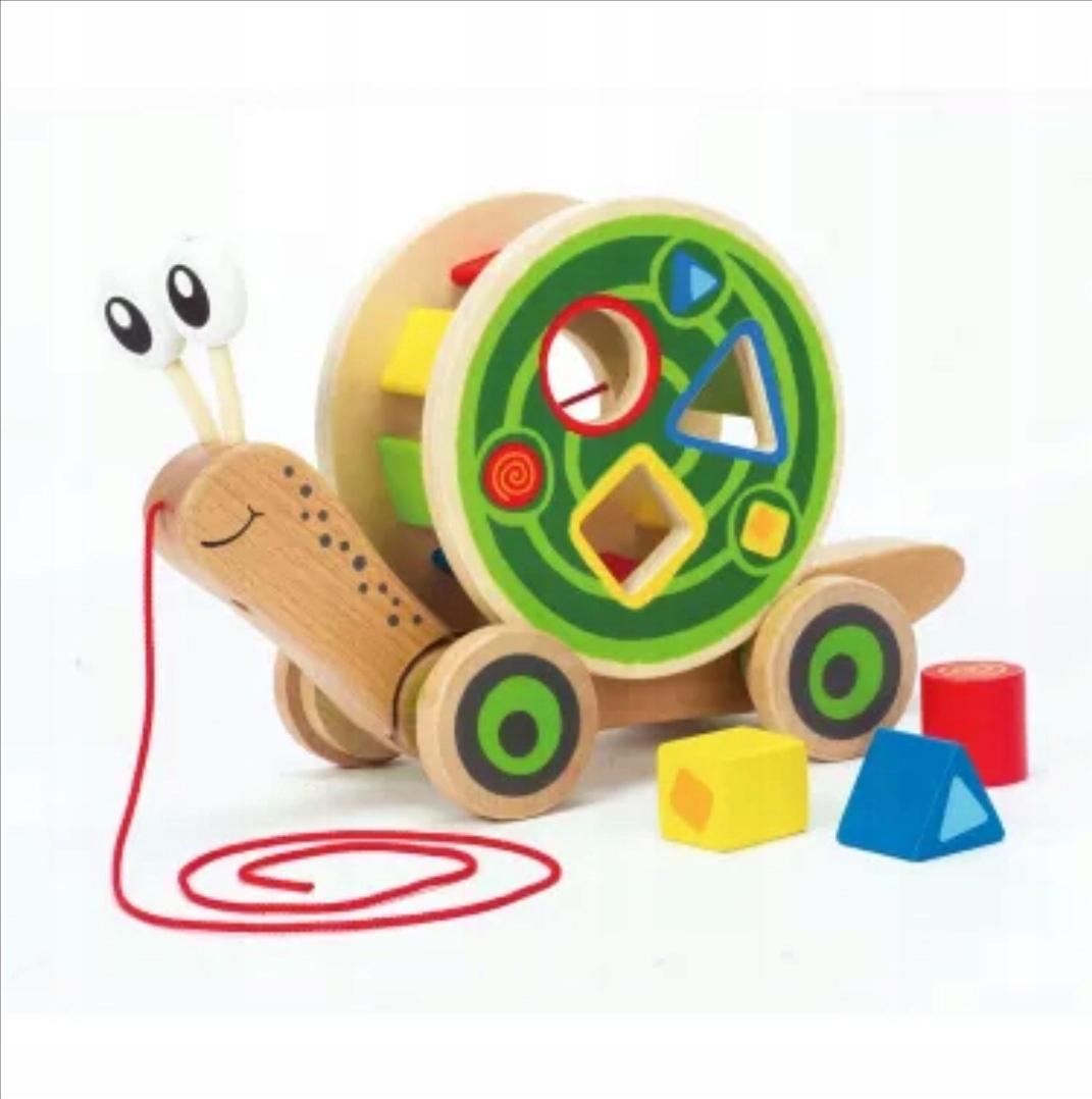 Hape Zabawka Do Ciągnięcia ślimak E0349 Hape Zaba 7593833257