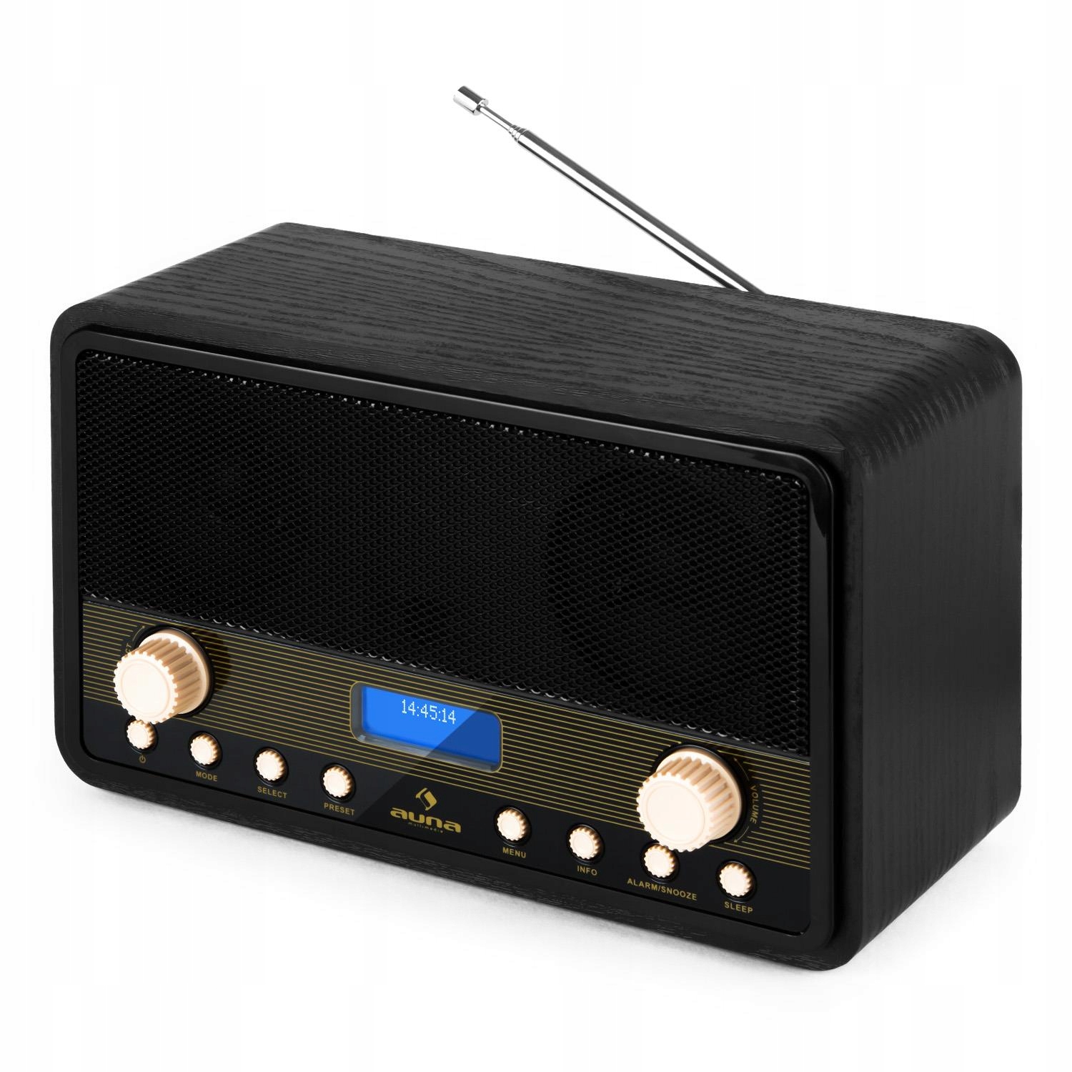RADIO CYFROWE RETRO DAB/UKF Auna T3080 7580647269 oficjalne