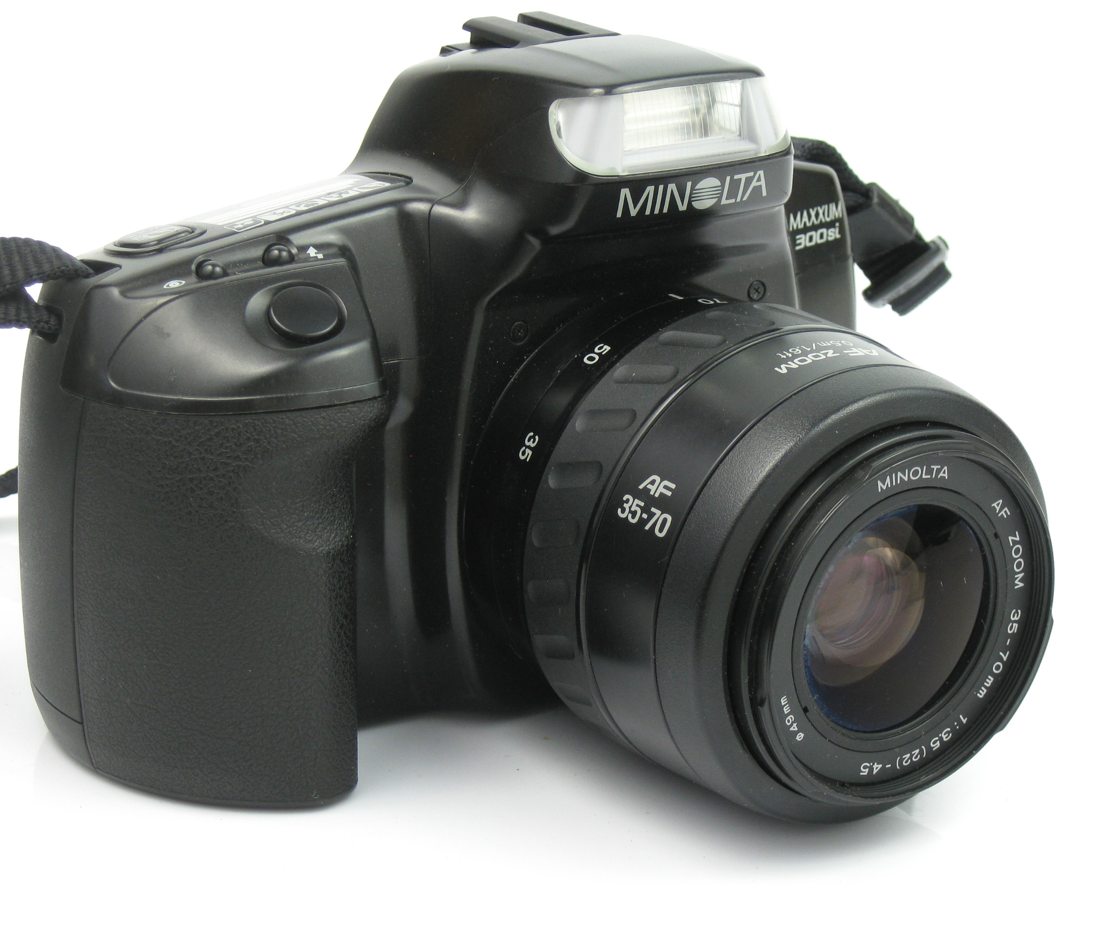 Minolta Maxxum 300si + Minolta 3570 3,54,5 7021782221 oficjalne