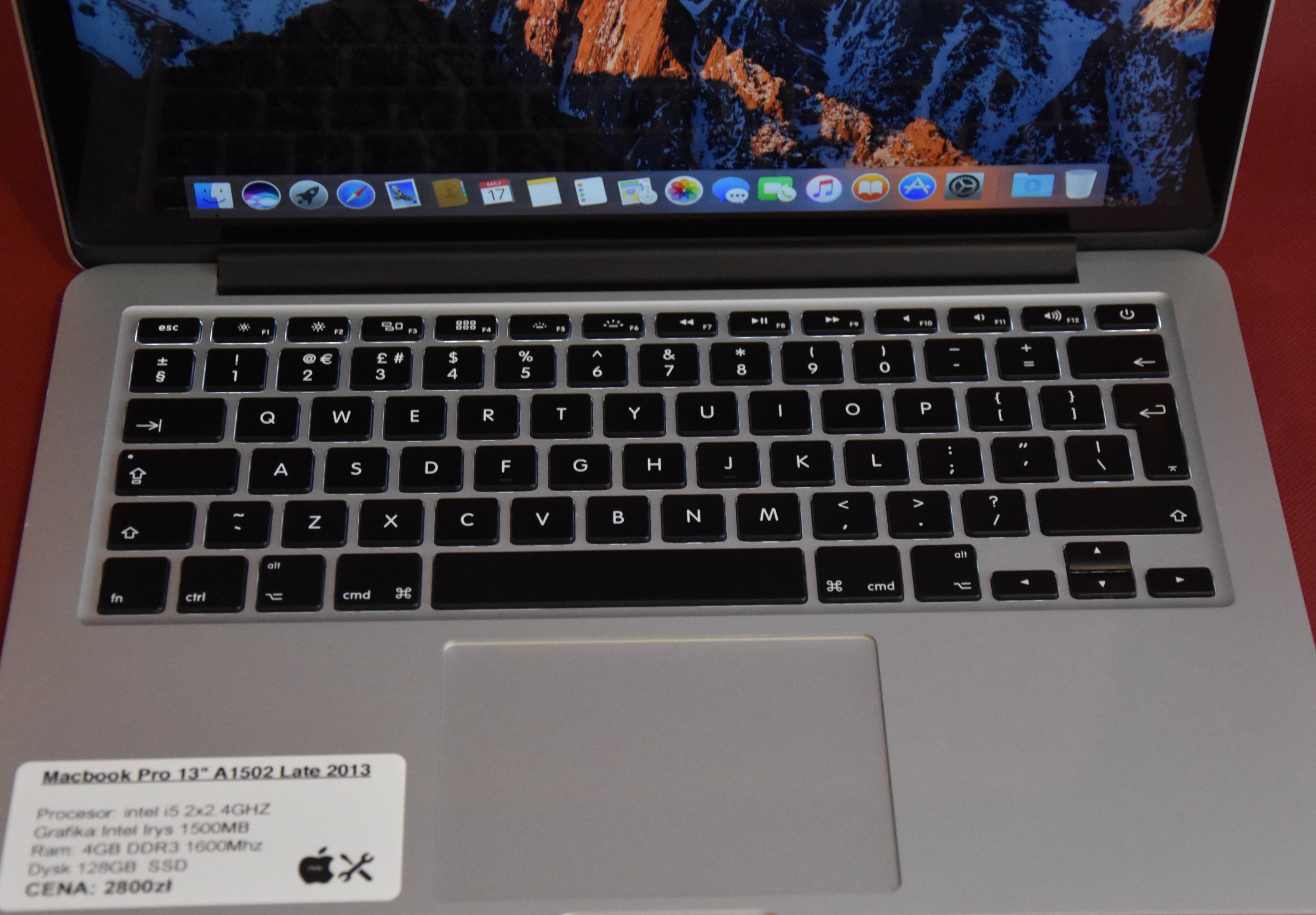 MacBook Pro13 2013 8G 256GB A1502 付属品多数 オンラインで半額