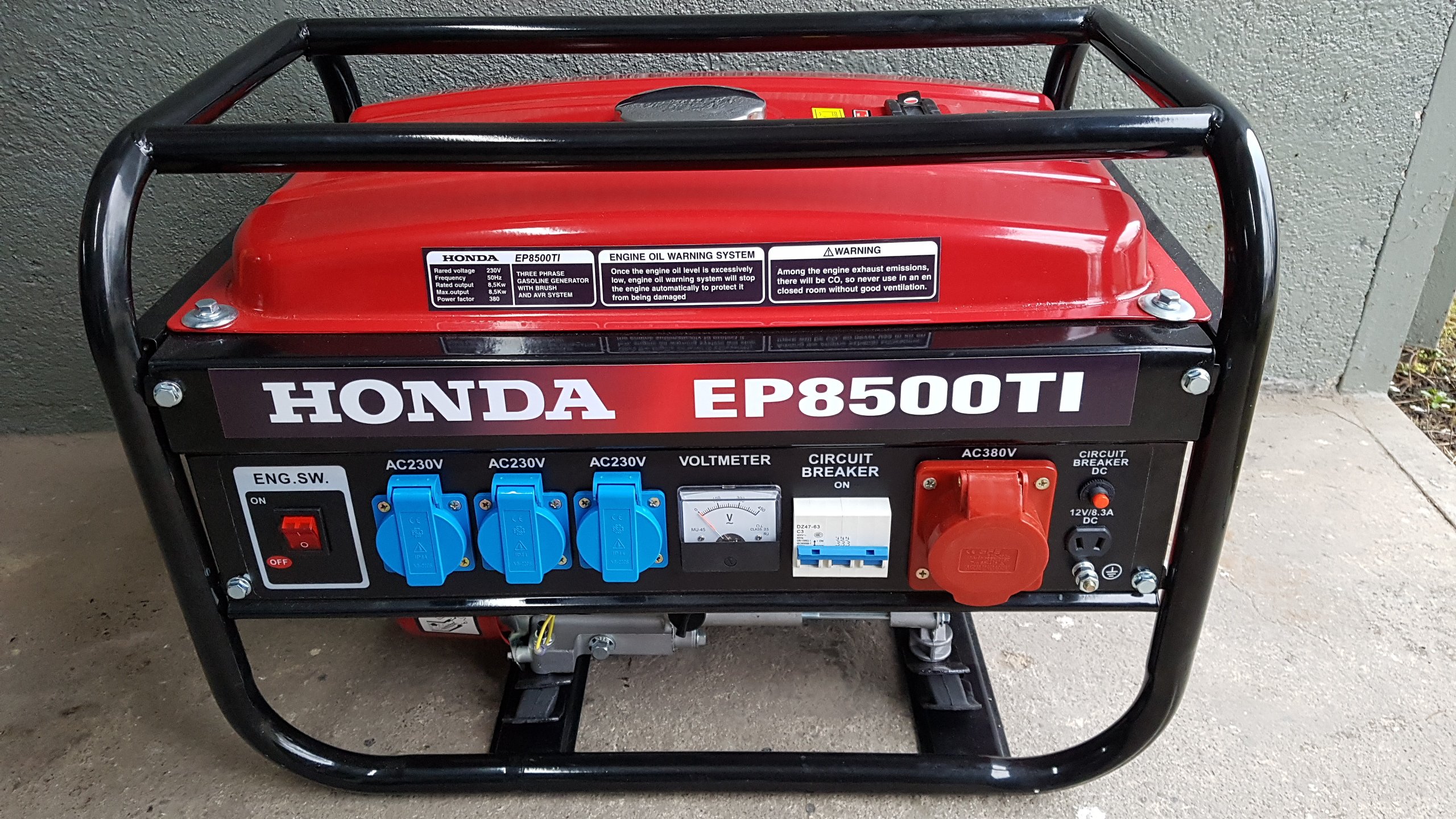 Agregat prądotwórczy Honda EP8500TI 7184229623