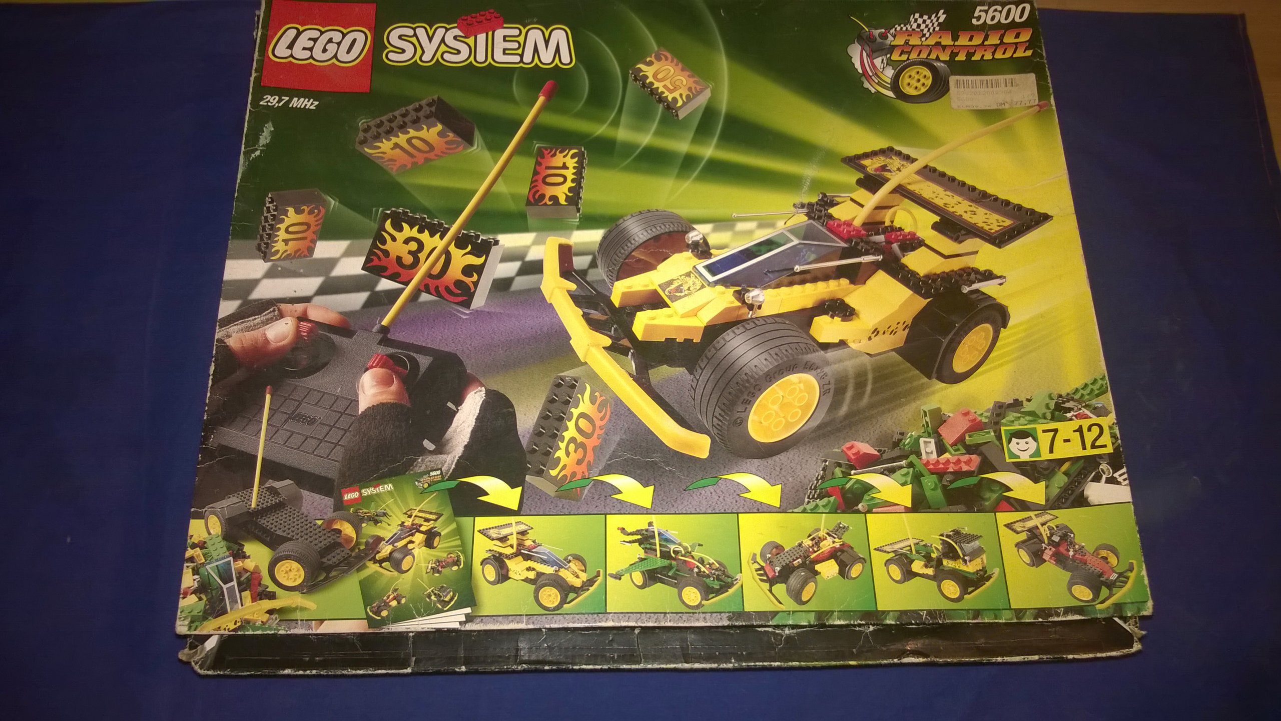 Lego 5600 Rc Auto Na Pilota Zdalnie Sterowane