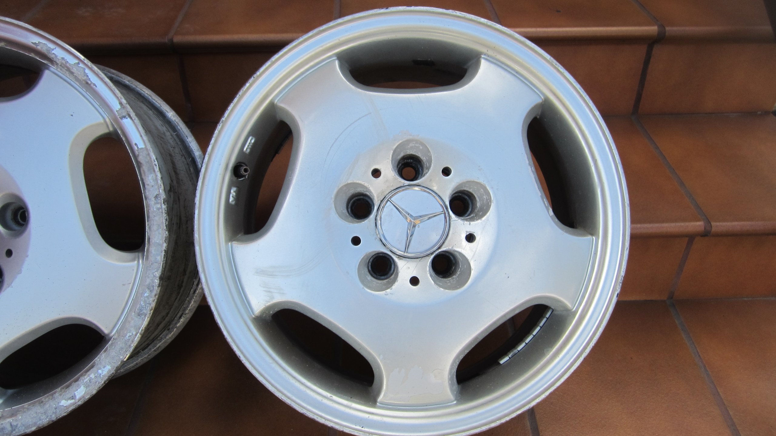 Jante Alu Mercedes Classe E W210 7.5x16 ET41 - Occasion, Pour Pneu 215/55/16