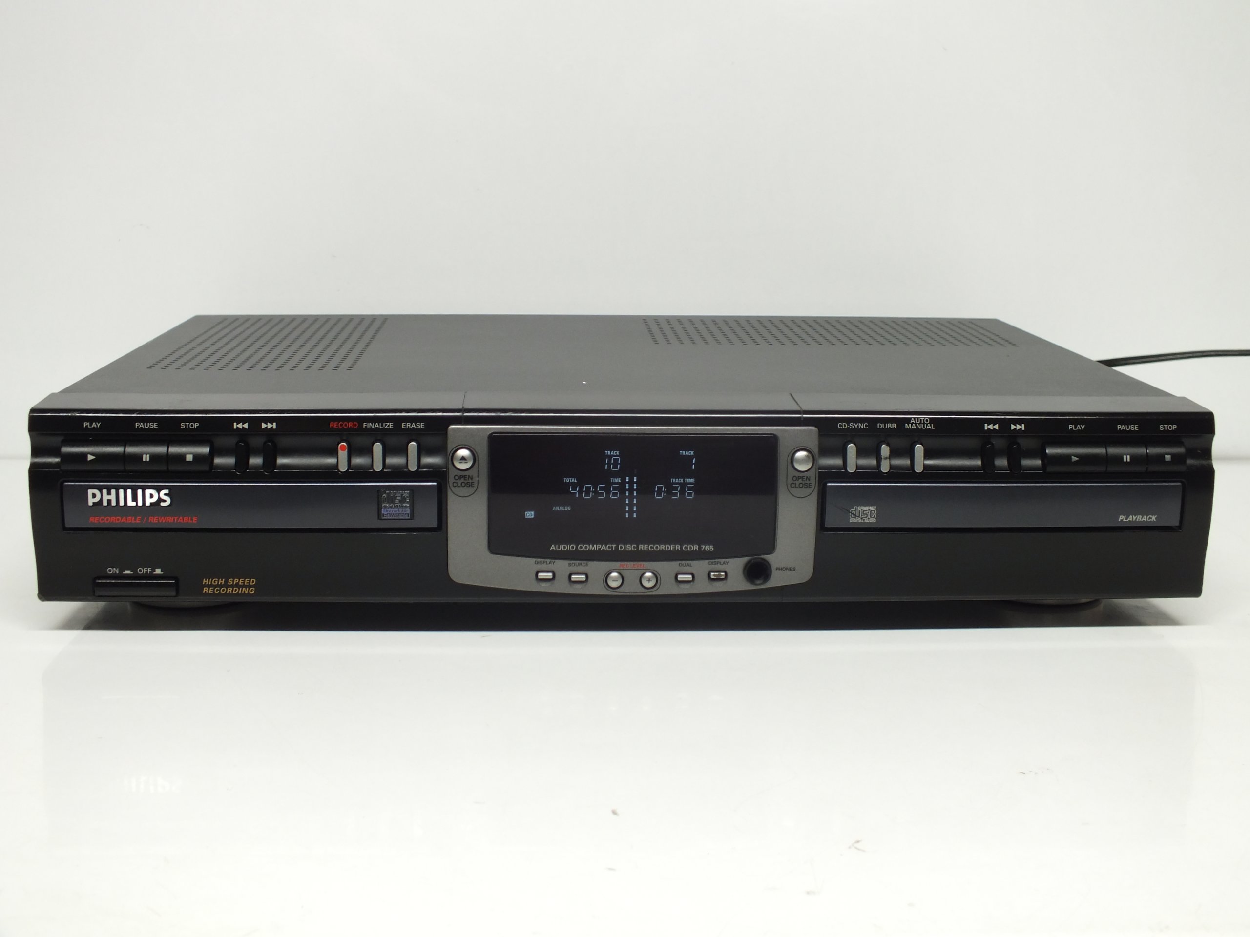 Nagrywarka CD Philips CDR 765 GWARANCJA Paragon - 7115662954 - oficjalne  archiwum allegro