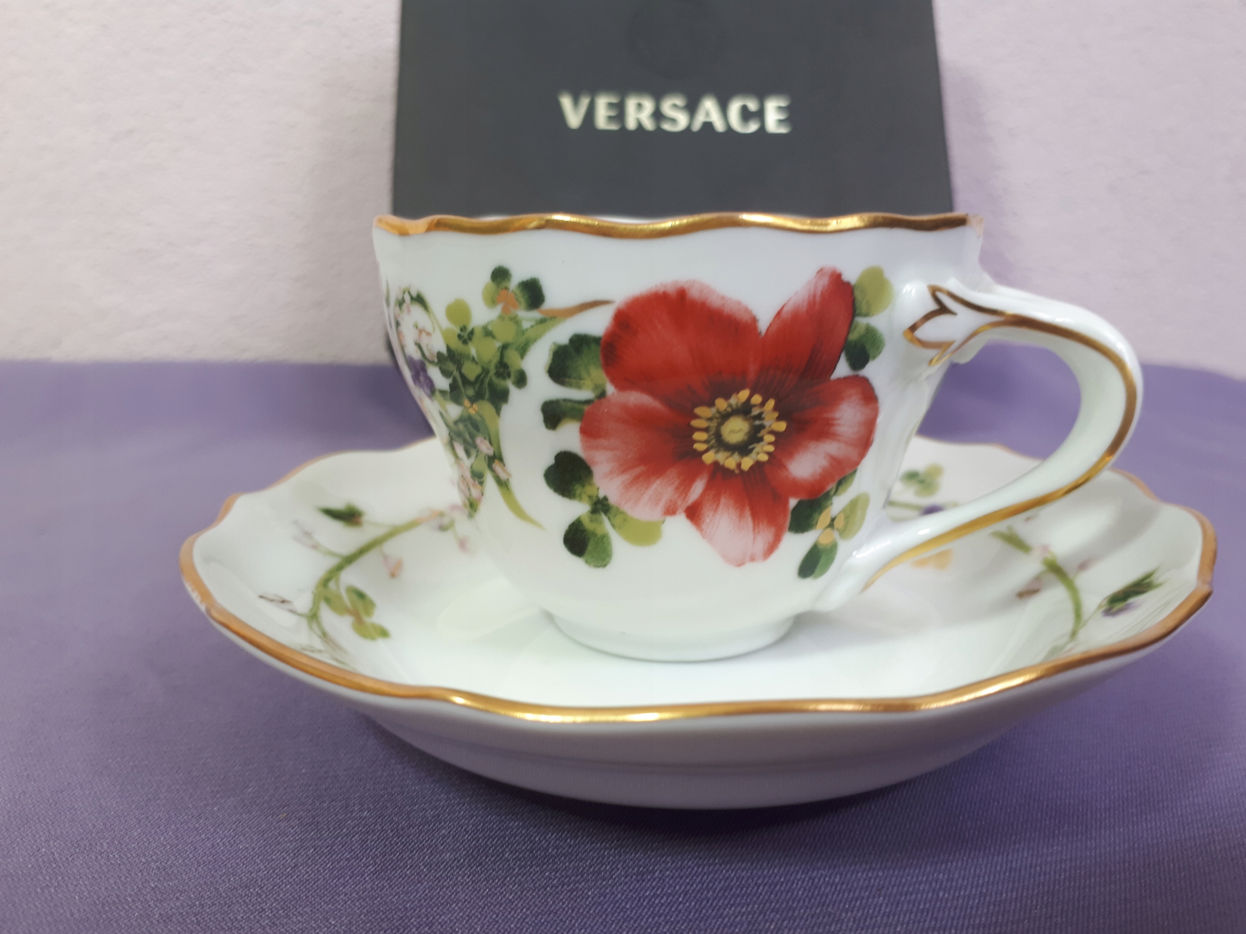 ROSENTHAL VERSACE FLOWER FANTASYzestaw do mokki 7683553565