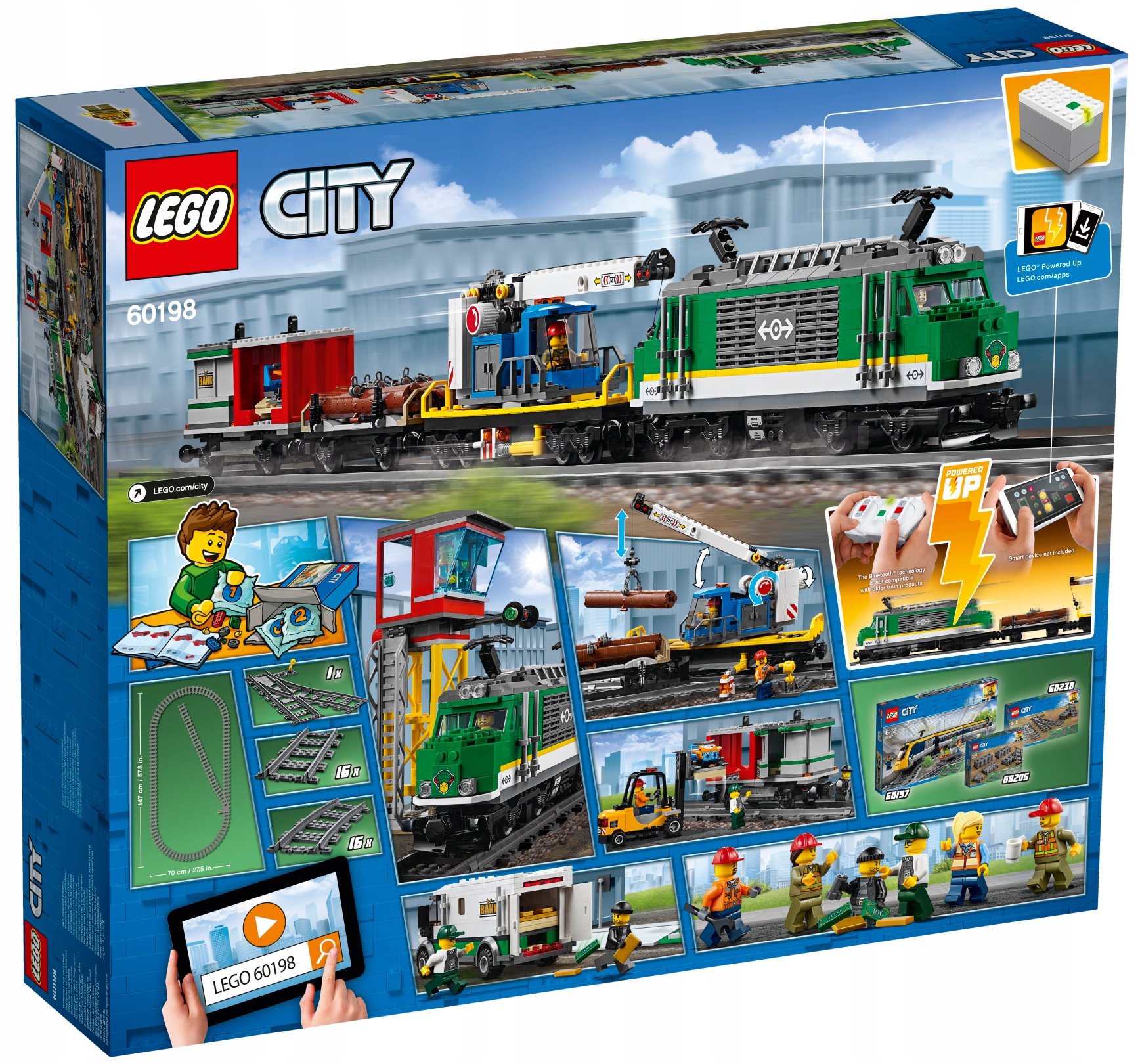 Lego city 60198 обзор