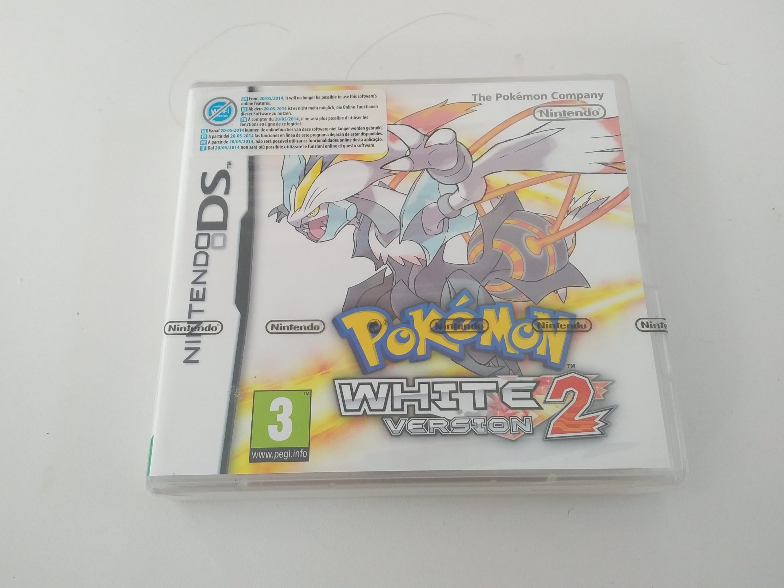 pokemon white version 2 DS 3DS NOWA FOLIA - 7392125552 - oficjalne ...