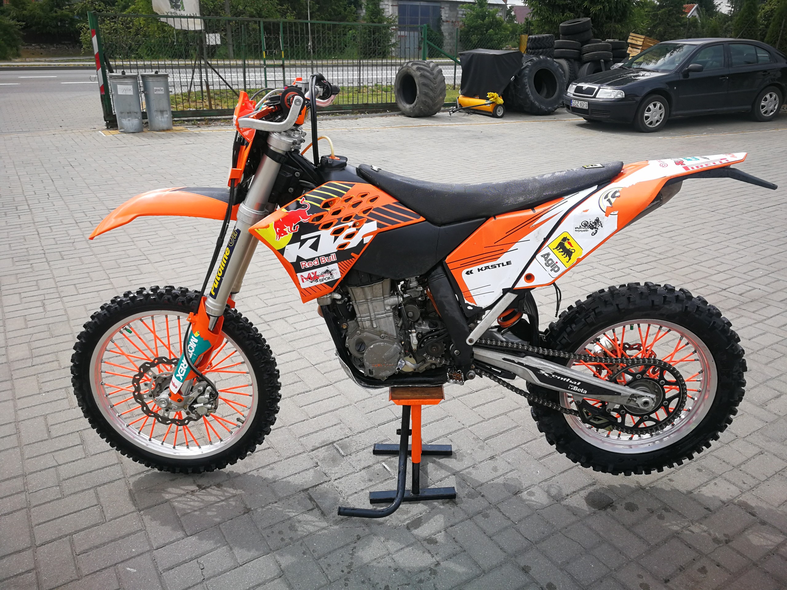 KTM 530 EXC 4 T 2009 R CROSS ENDUO+HOMOLOGACJA 7435464345 oficjalne
