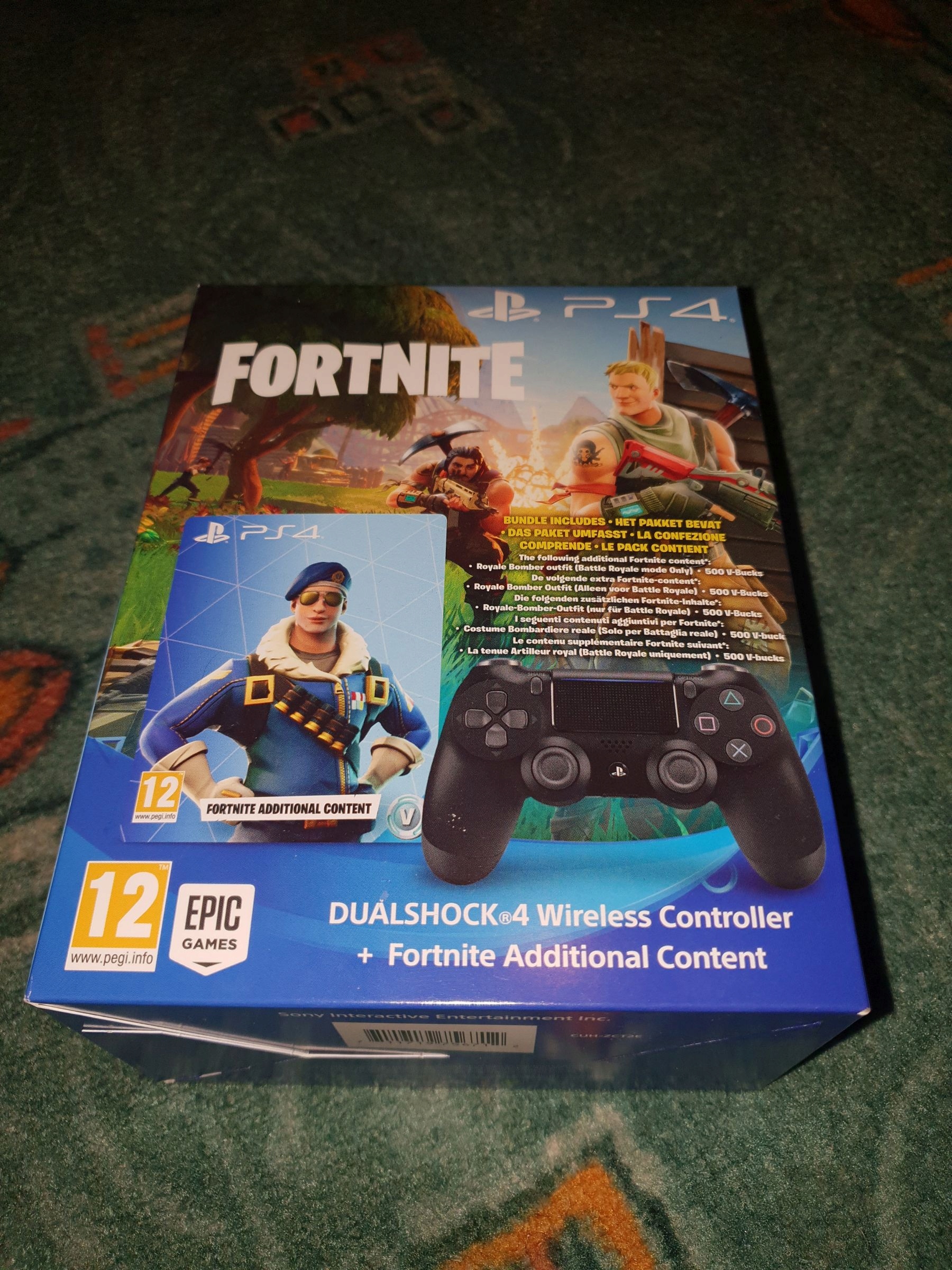 pad sony ps4 dualshock 4 v2 czarny fortnite kody - kody do fortnite ps4