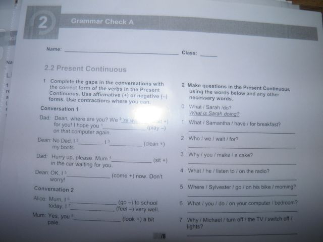English Class A2 Testy Pdf Klasa 6