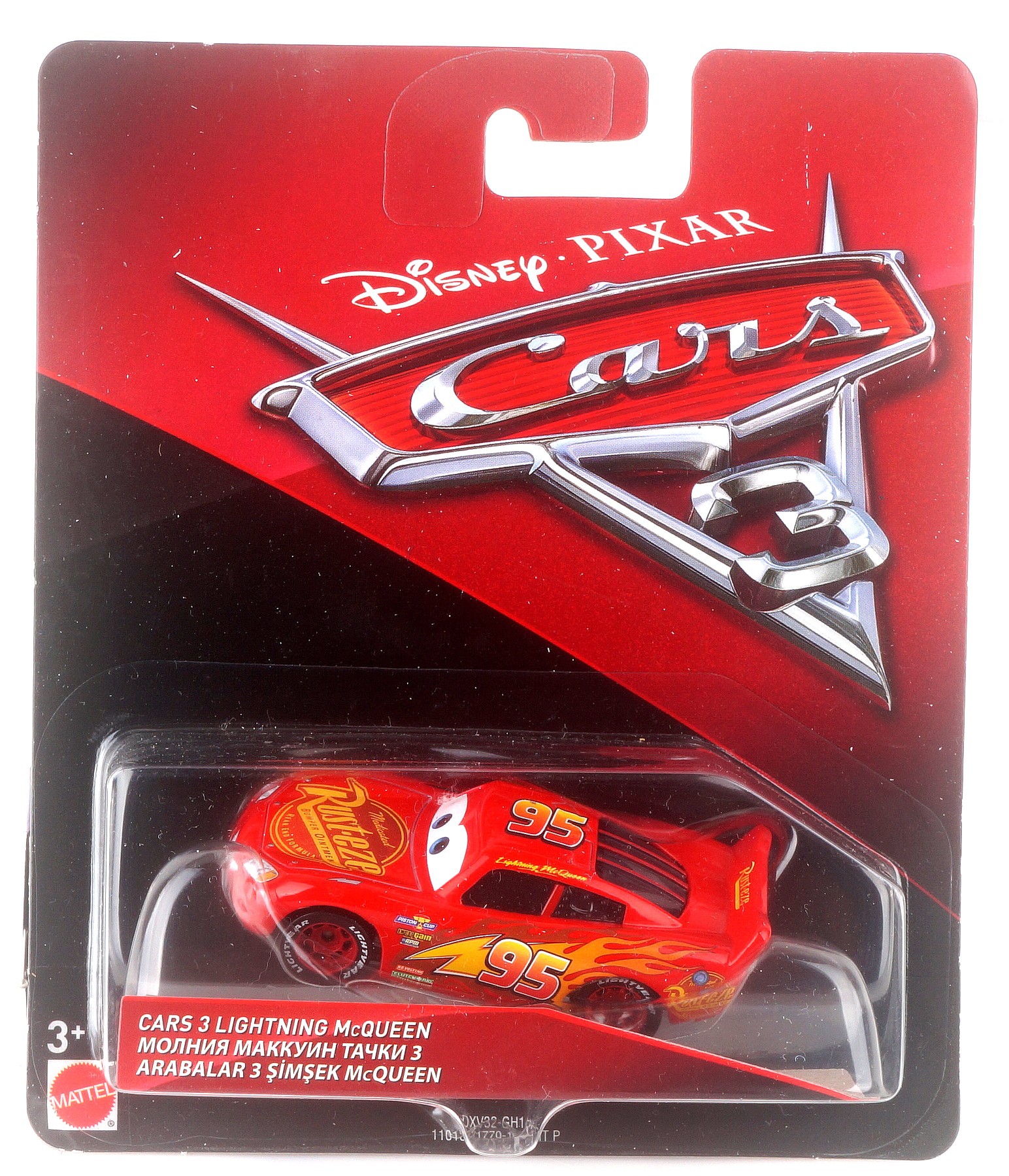 Auta Cars 3 Zygzak Mcqueen 155 Mattel 7204817441 Oficjalne