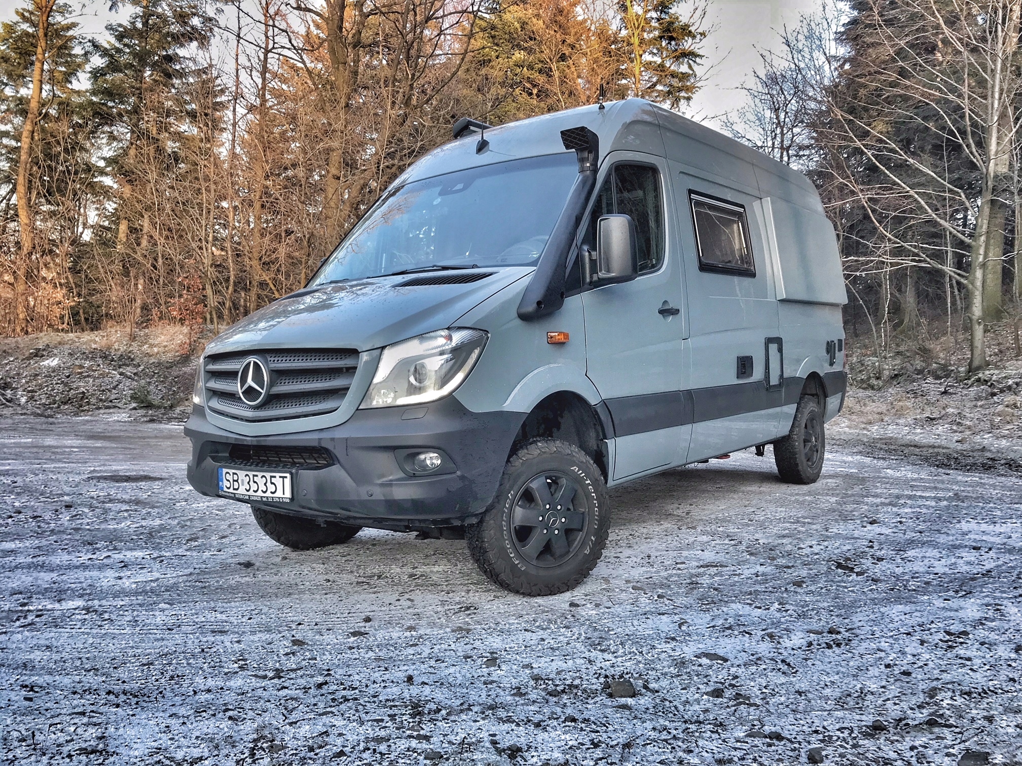 MERCEDES SPRINTER 319 CDI 4x4 KAMPER W TEREN - 7488287037 - oficjalne ...