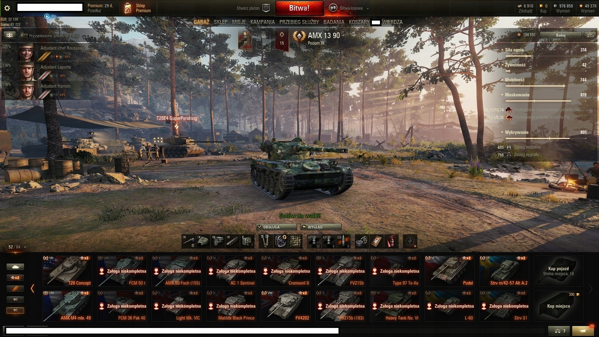 World Of Tanks Co Daje Konto Premium Konto world of tanks WOT ! hit, 54 czolgi premium - 7539581745