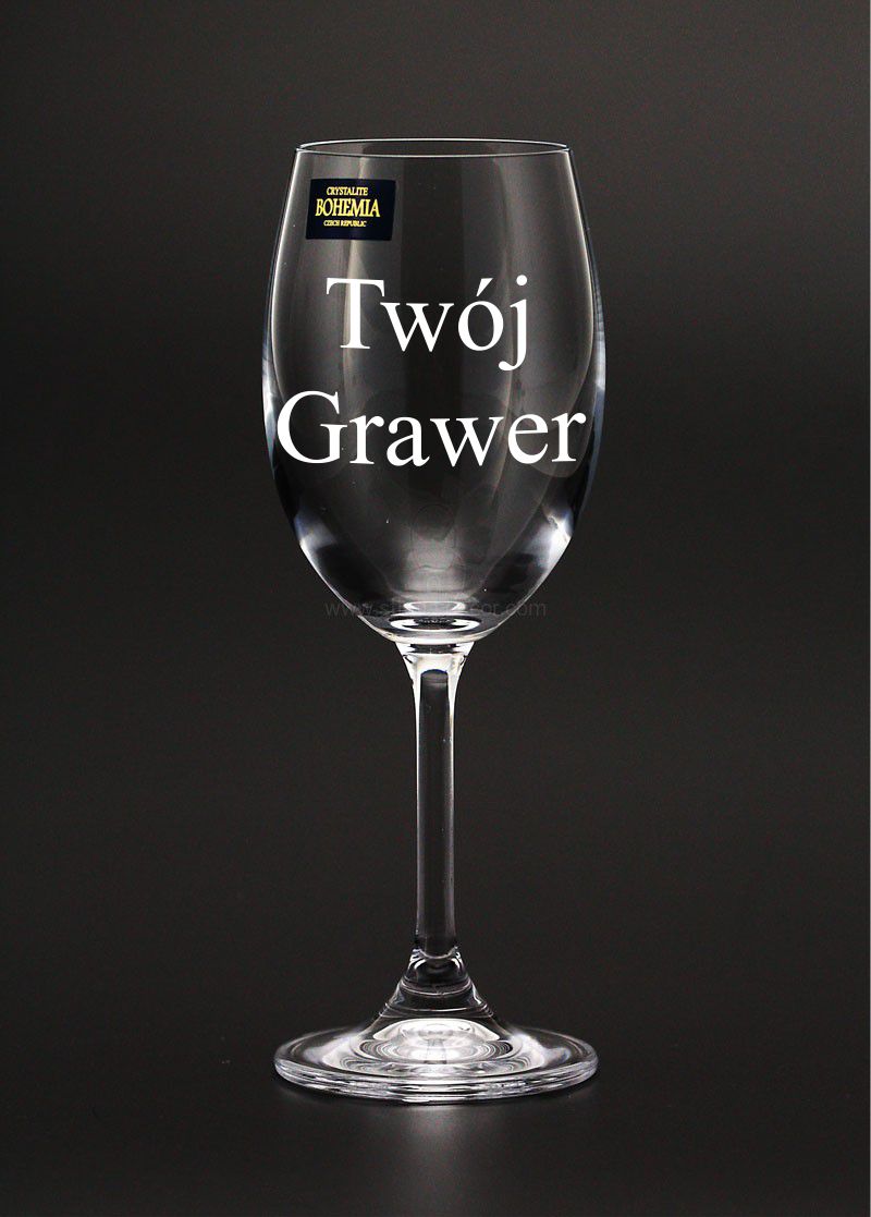 KIELISZEK kieliszki z grawerem do wina 250 ml 7116930059 oficjalne
