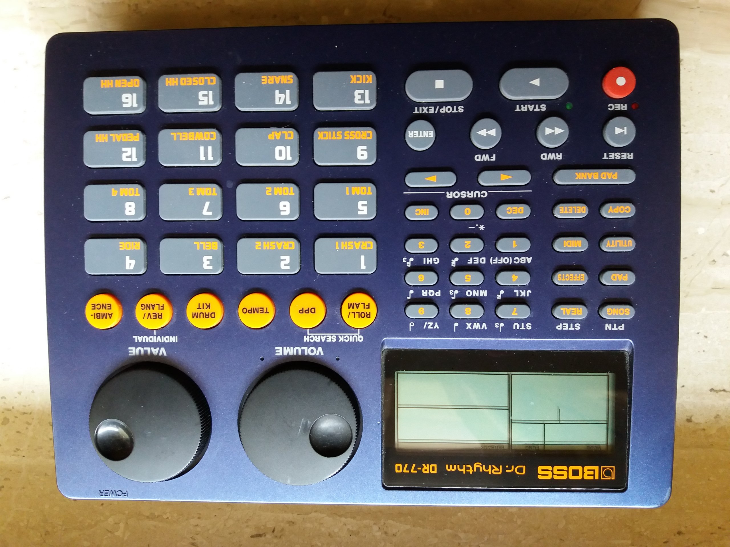 BOSS DR 770 automat perkusyjny drum machine 7213362018 oficjalne