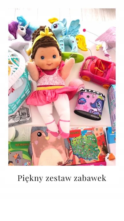 Zestaw Zabawek Kraina Lodu Barbie Kucyki Zestaw Zabawek Kraina Lodu Barbie Kucyki