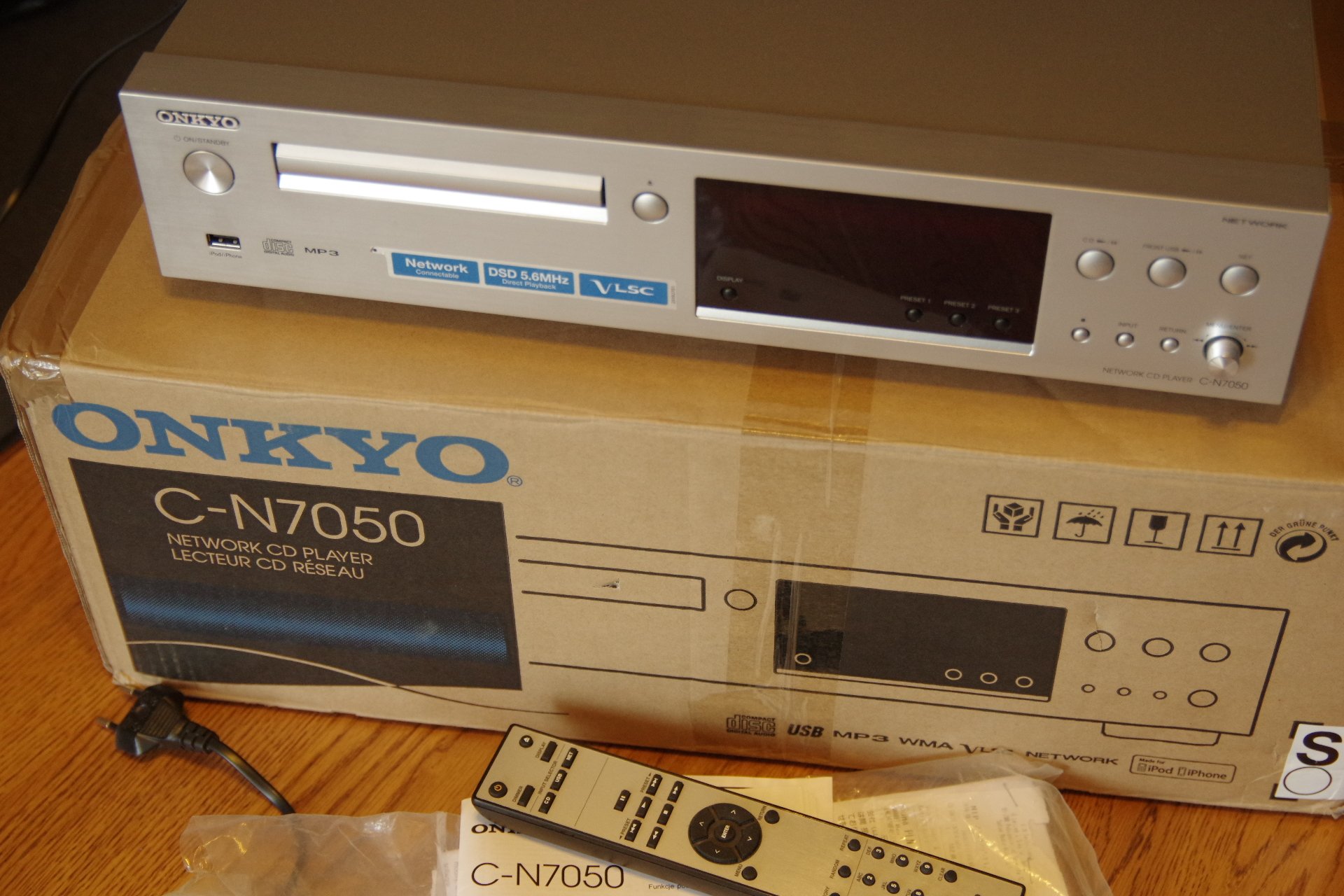 Onkyo C-N7050 odtwarzacz strumieniowy CD Flac DSD - 7330946978 ...