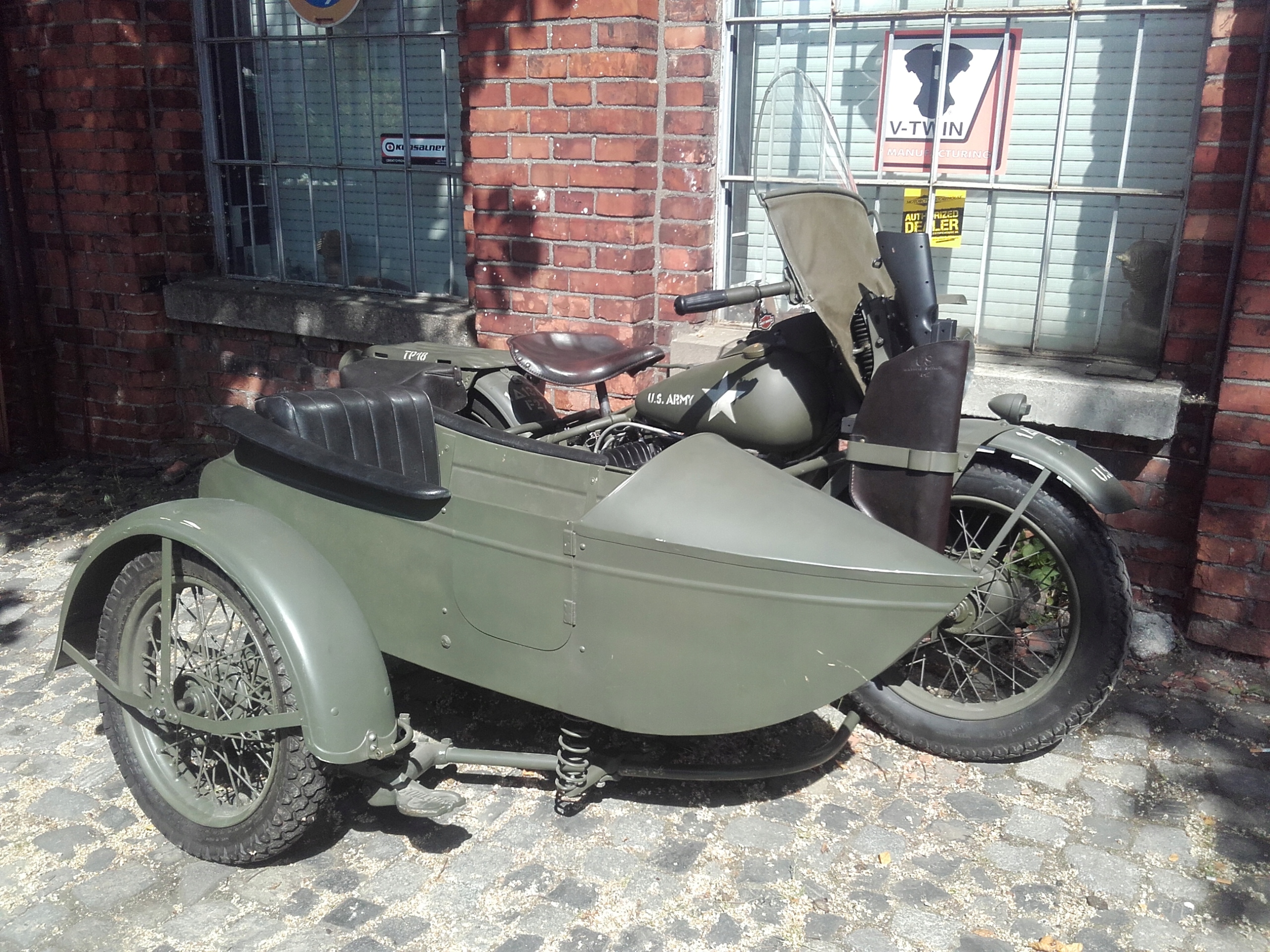 harley wla sidecar