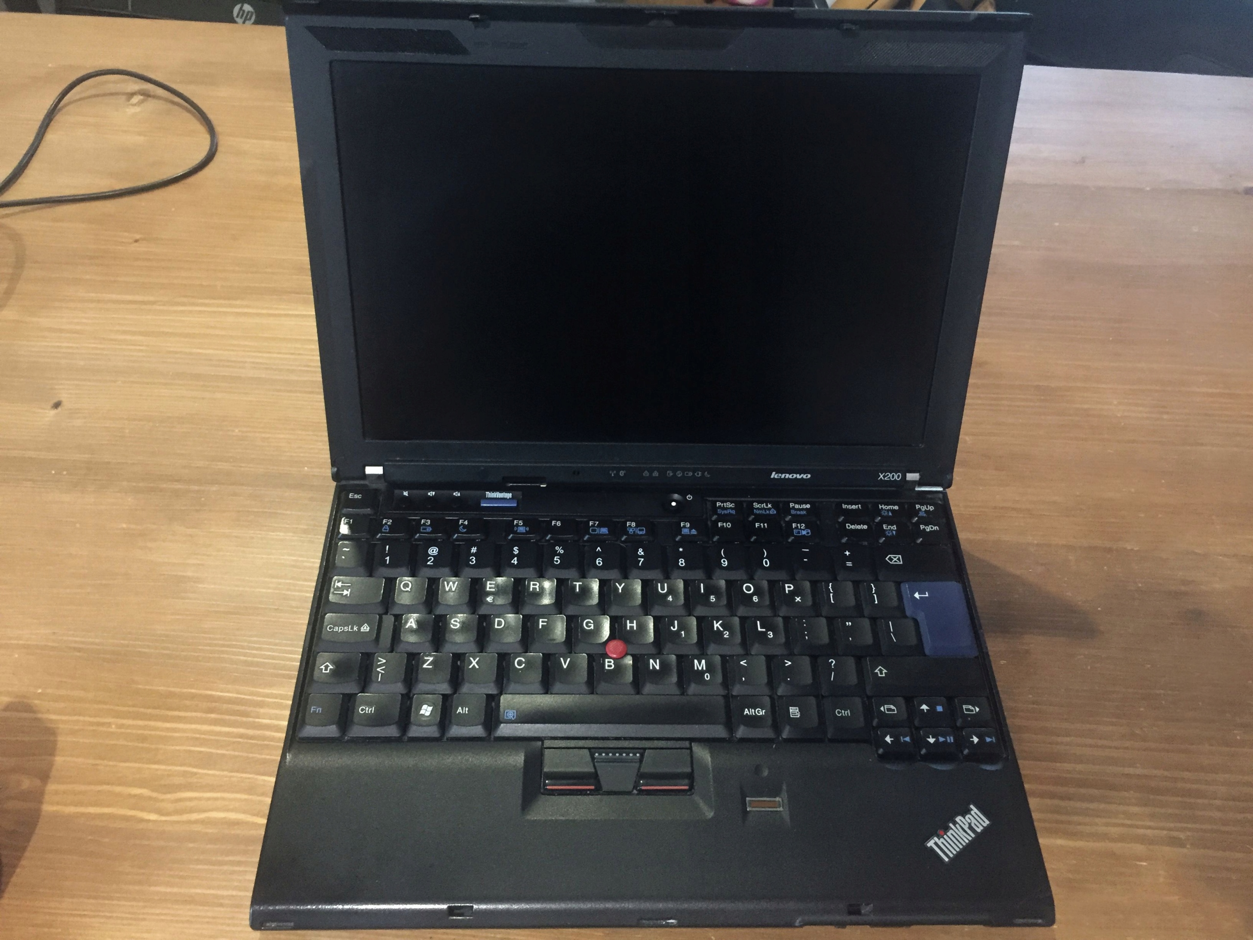 Laptop Lenovo ThinkPad X200 Intel Core 2 Duo P8600 7758946503 oficjalne archiwum allegro