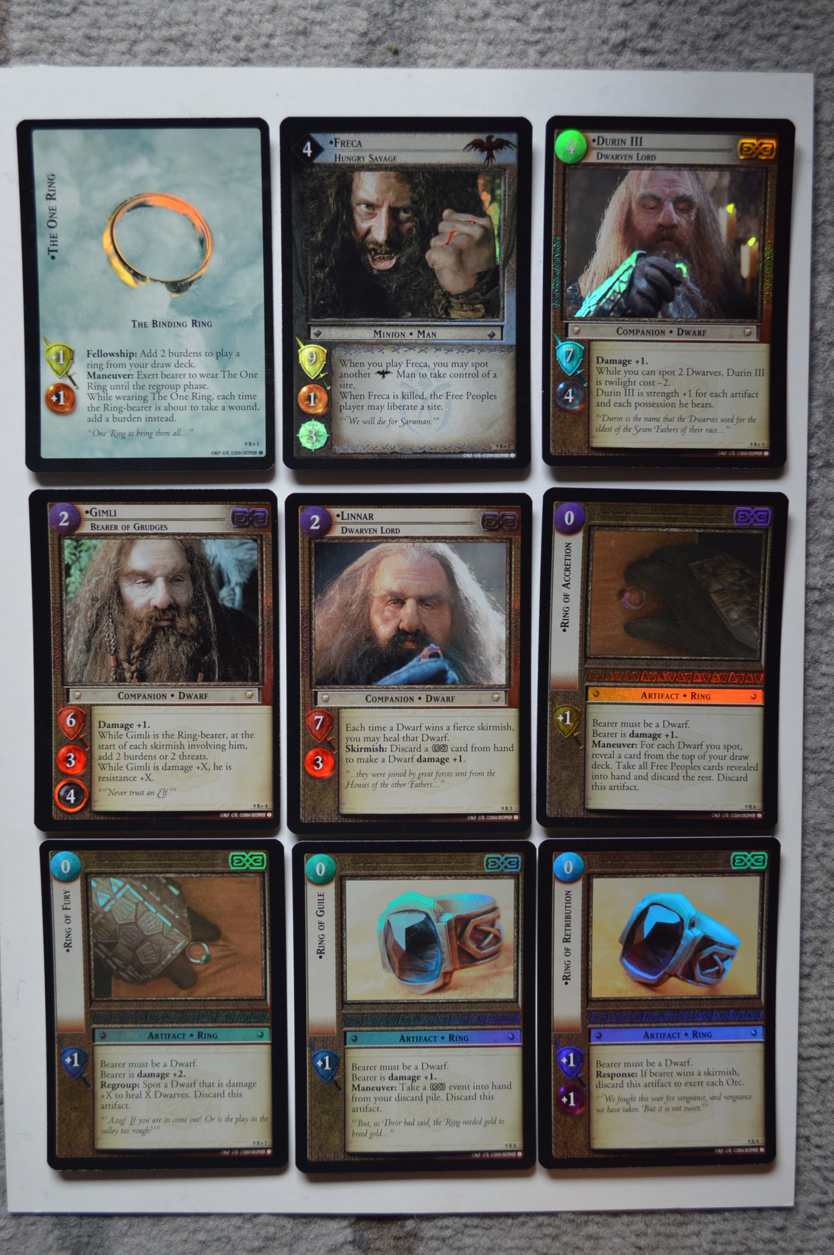 LOTR TCG Isildur Bearer of Heirlooms 9R+33 Reflections Lord of the Rings MINT