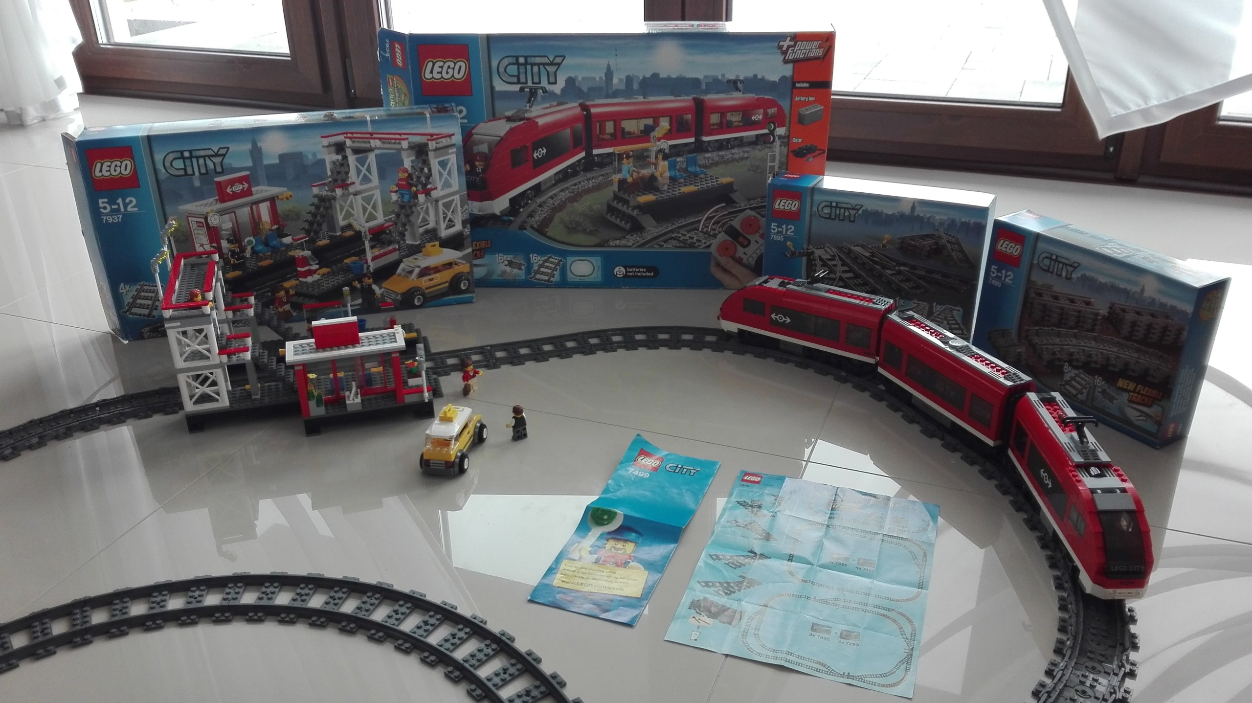 Lego kolejka 7938 + 7937 + 7499 + 7895 - 7664111597 - oficjalne ...