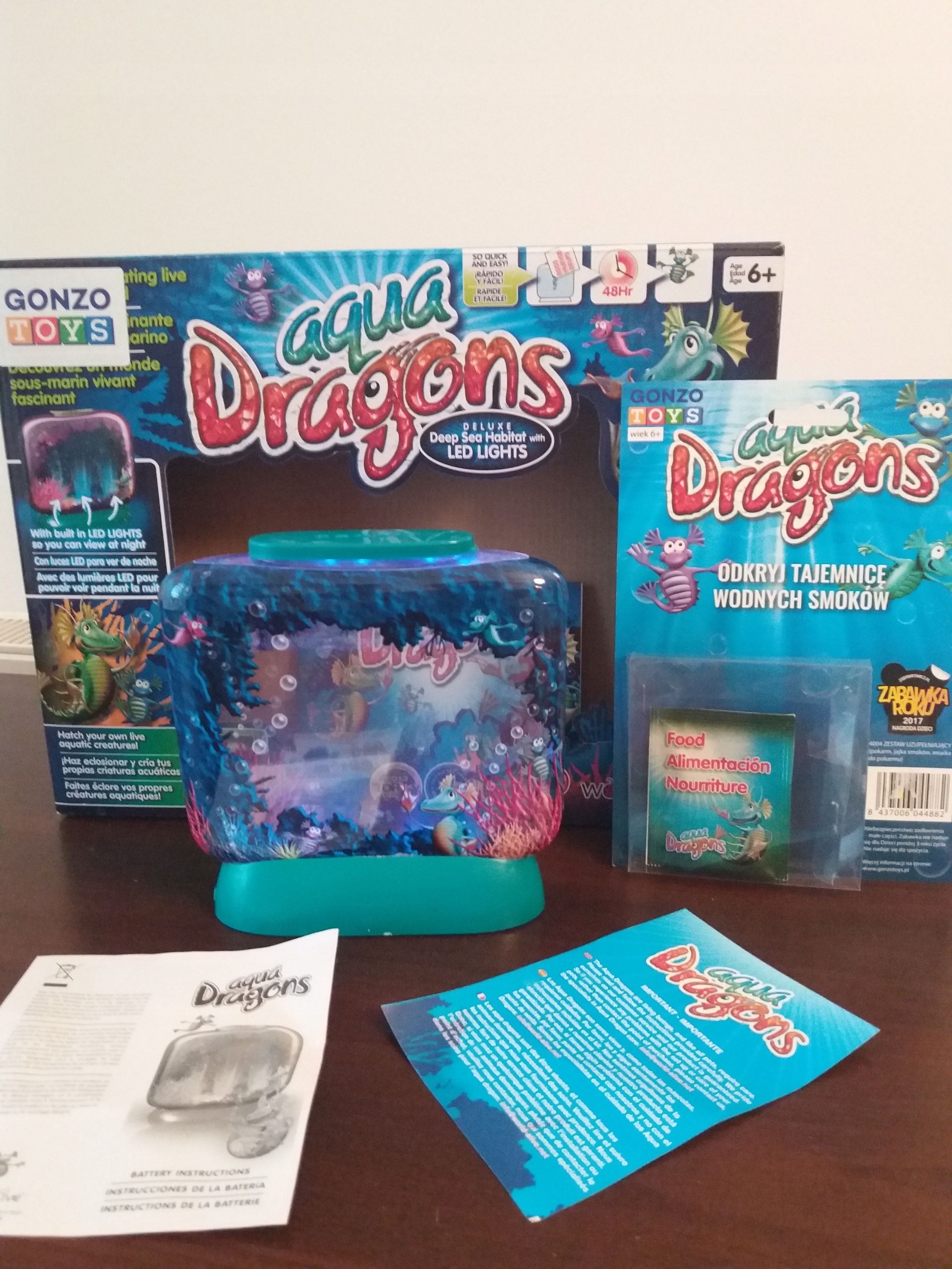 Zabawki Aqua Dragons Wodne Smoki