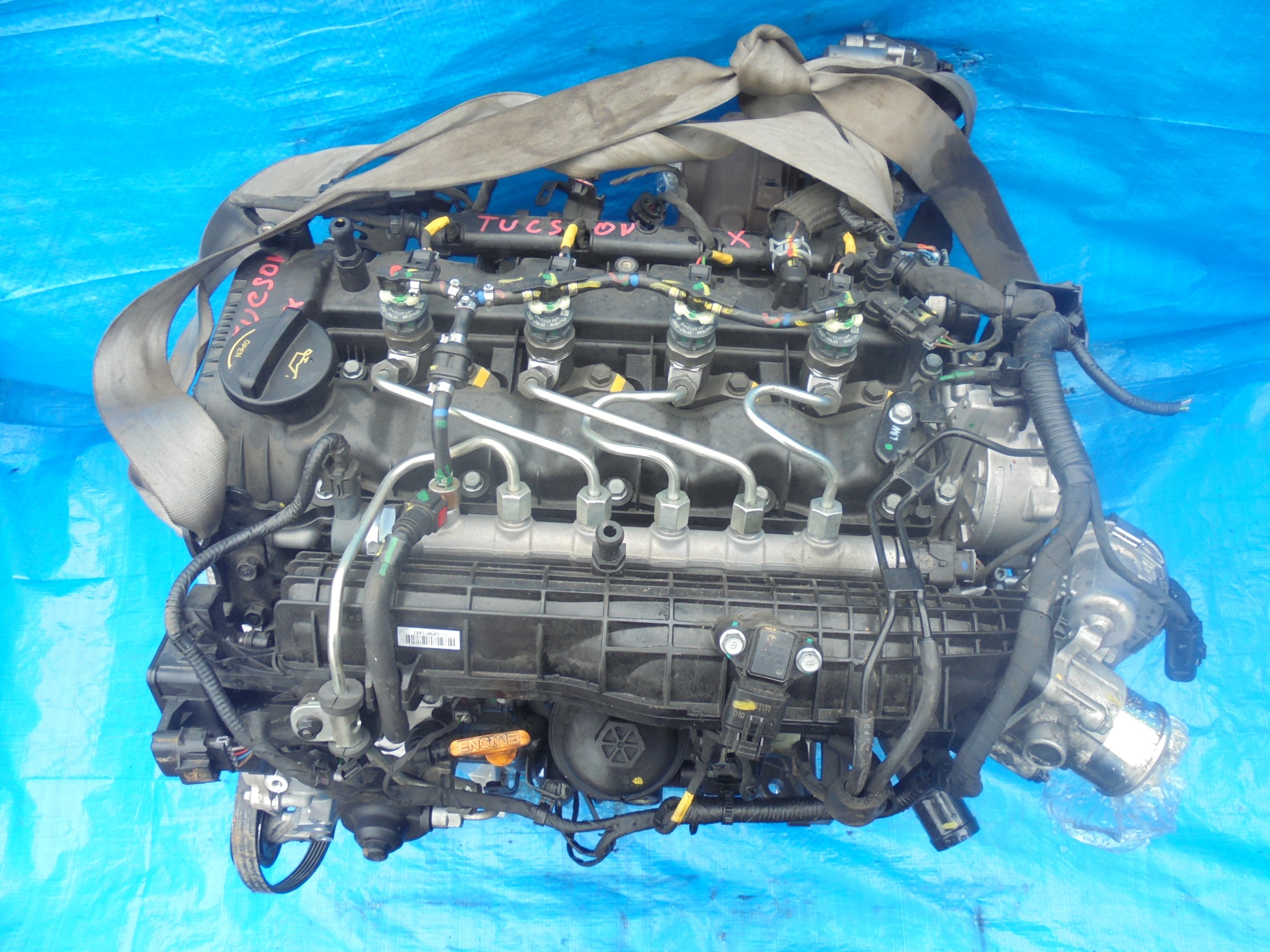 SILNIK KIA HYUNDAI 1.7 CRDI D4FD