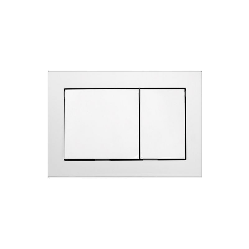 Splachovací tlačítko pro Wc Tece Base bílé 9240700