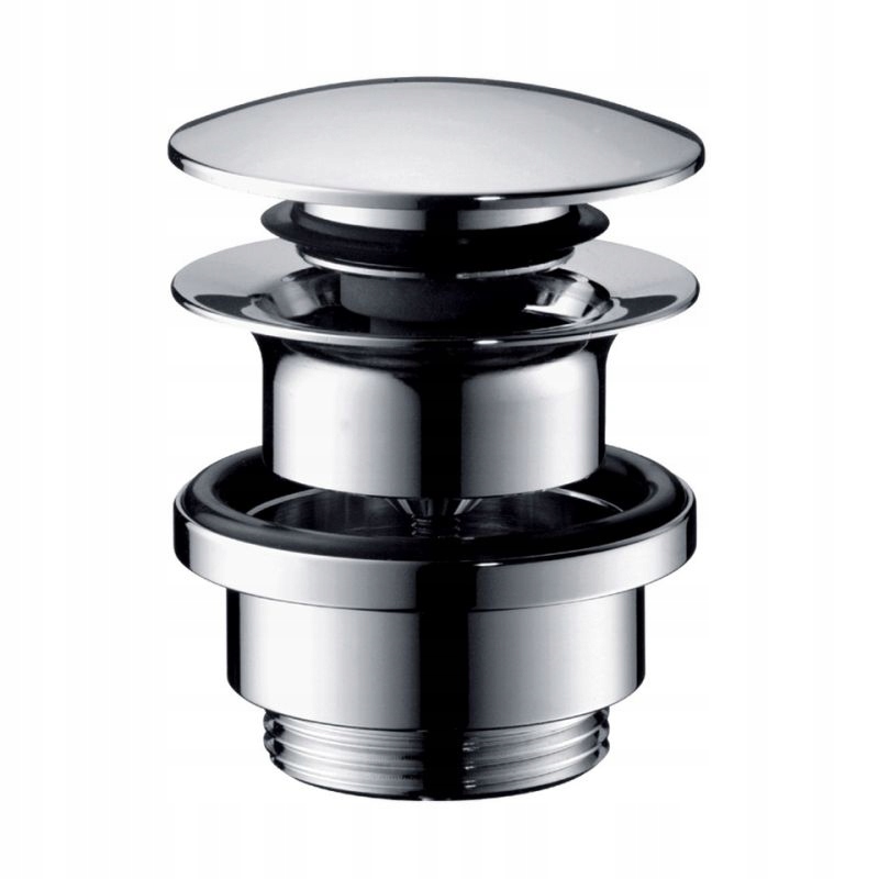 Odtoková souprava Push-Open pro umyvadla a bidety, chrom Hansgrohe 50100000
